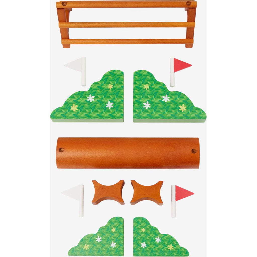 LeMieux Toy Pony XC Jump Set Verde/Marron