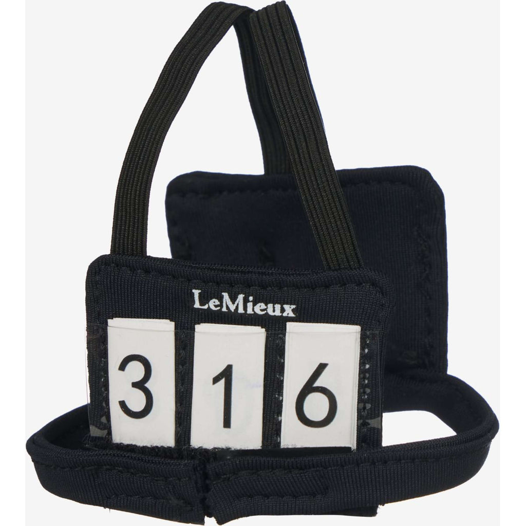 LeMieux Toy Rider Bodyprotector & Number Bib Negro