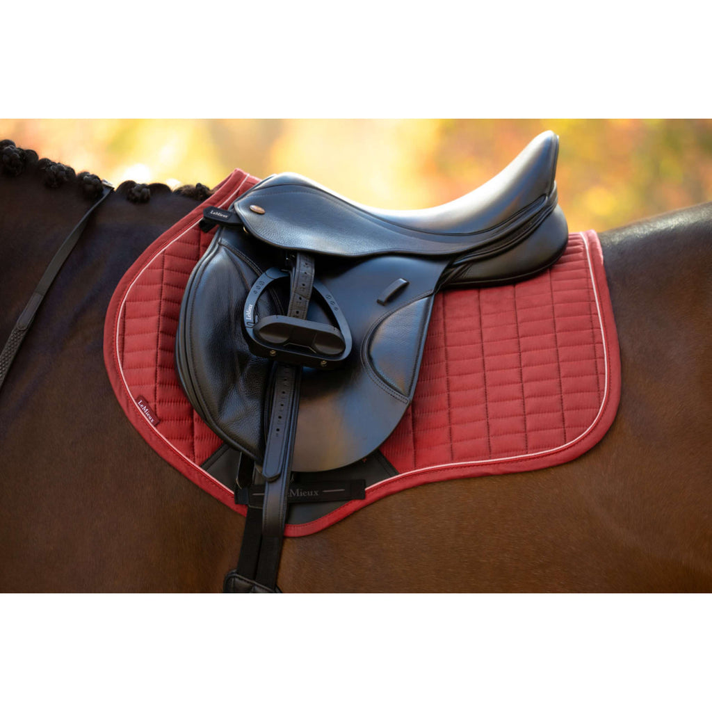 LeMieux Mantilla Suede Close Contact Square Saltando Russet