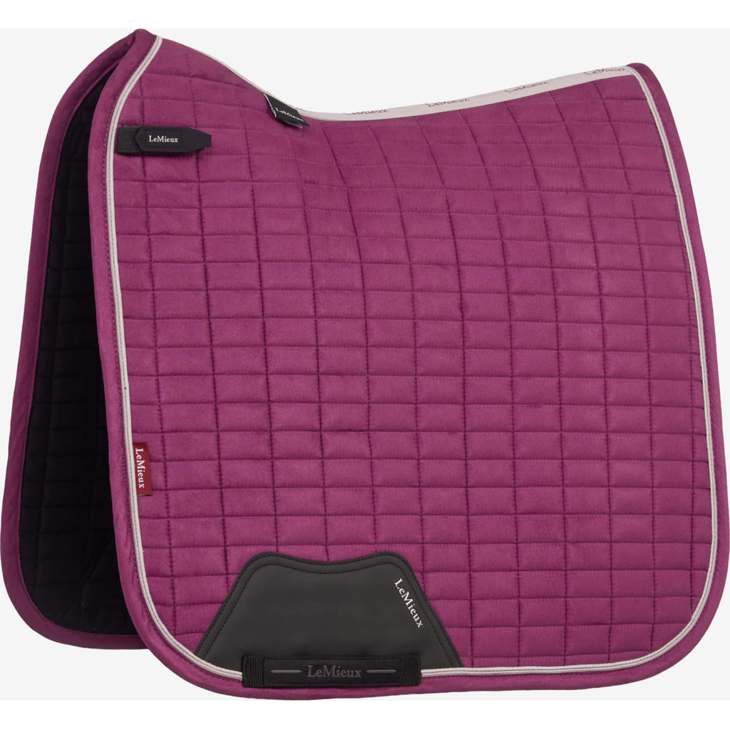 LeMieux Mantilla Suede Square Doma Clásica Blackberry