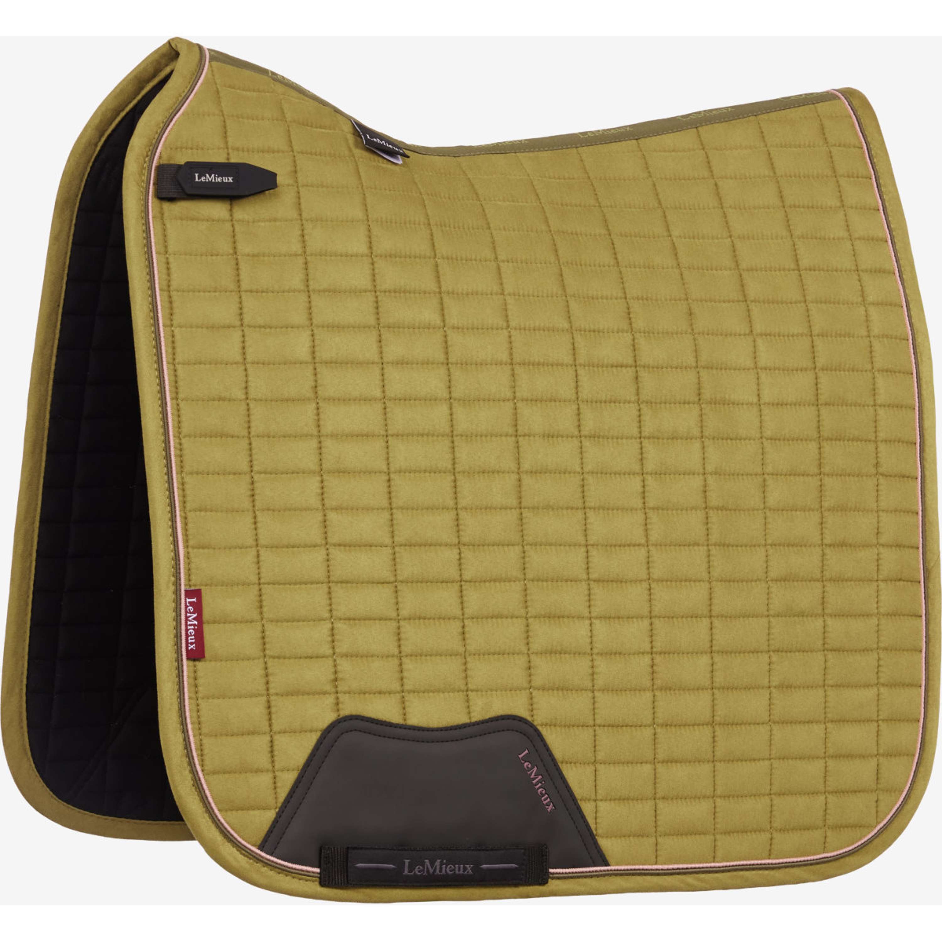 LeMieux Mantilla Suede Square Doma Clásica Gooseberry