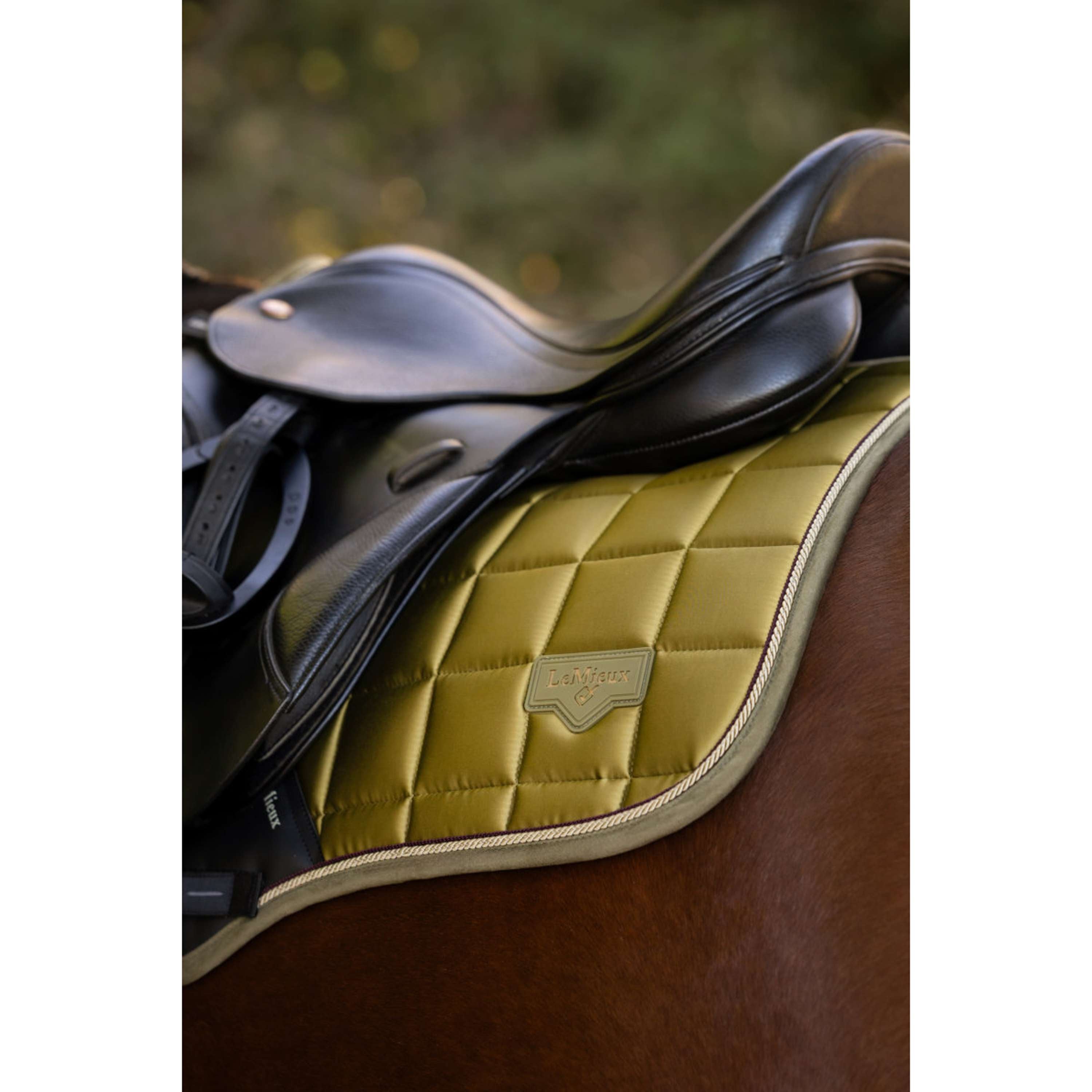 LeMieux Mantilla Loire Classic Close Contact Square Saltando Gooseberry