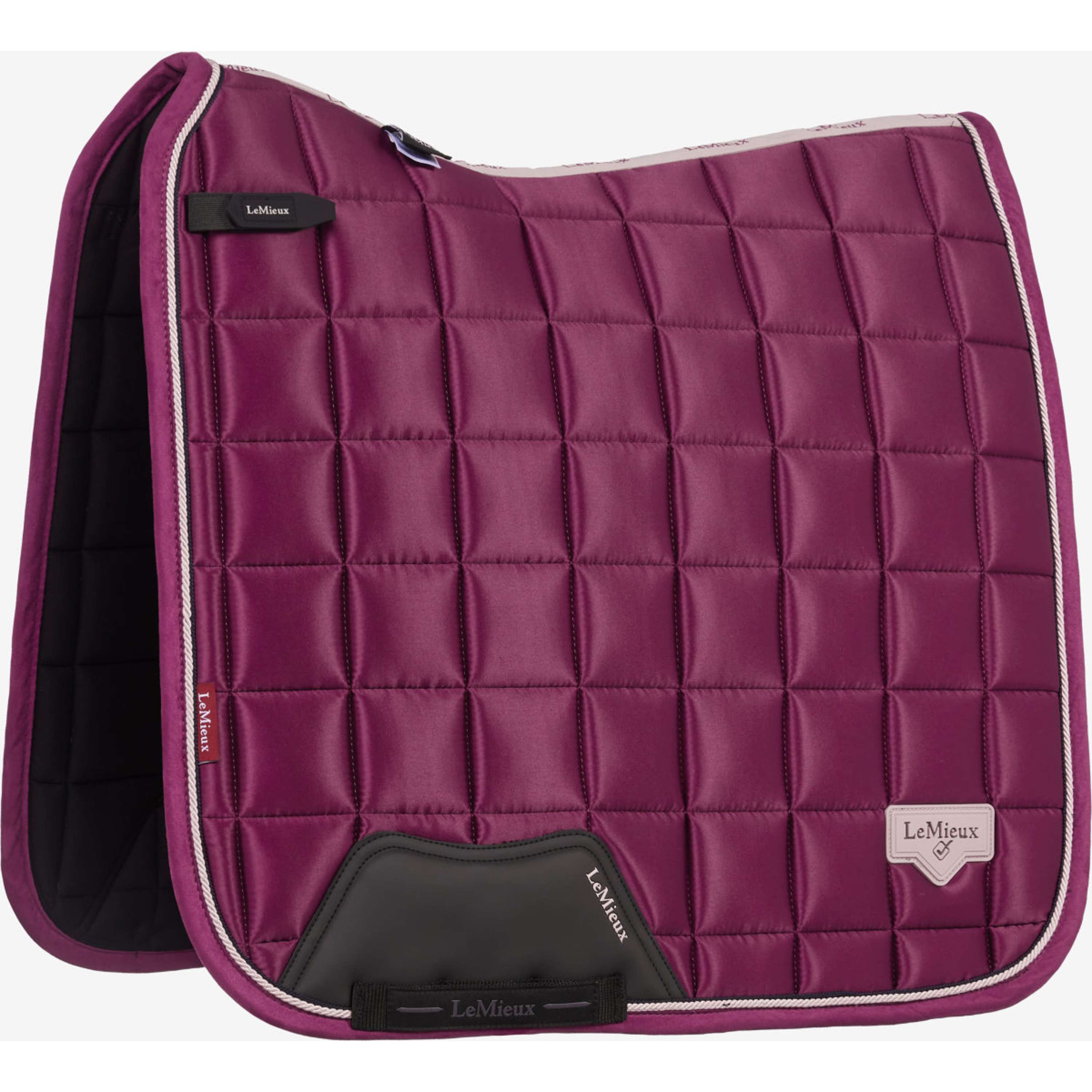 LeMieux Mantilla Loire Classic Square Doma Clásica Blackberry