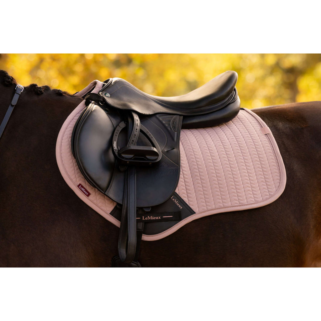 LeMieux Mantilla Essence Close Contact Square Saltando Wild Rose