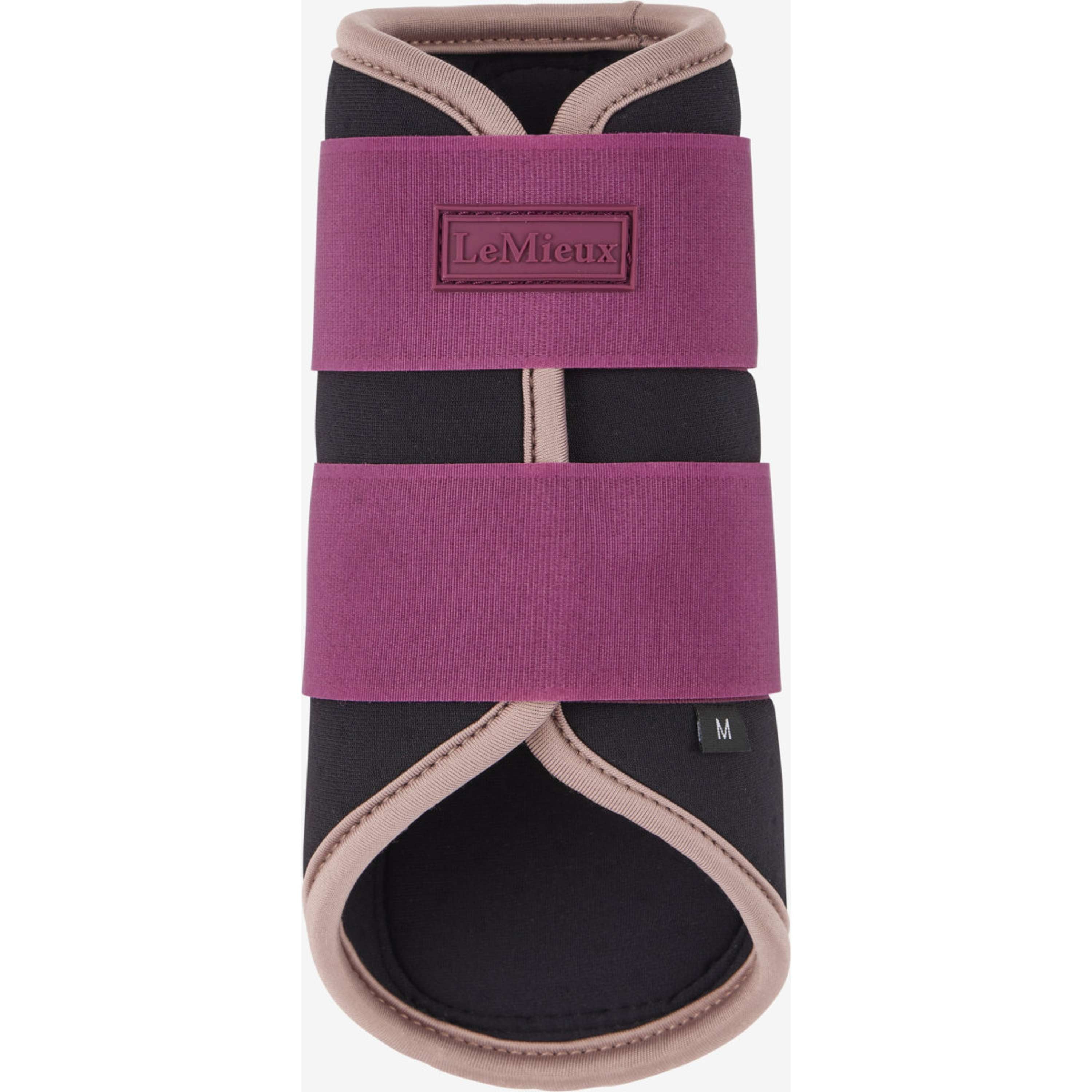 LeMieux Protectores de piernas Air-Tek Grafter Blackberry