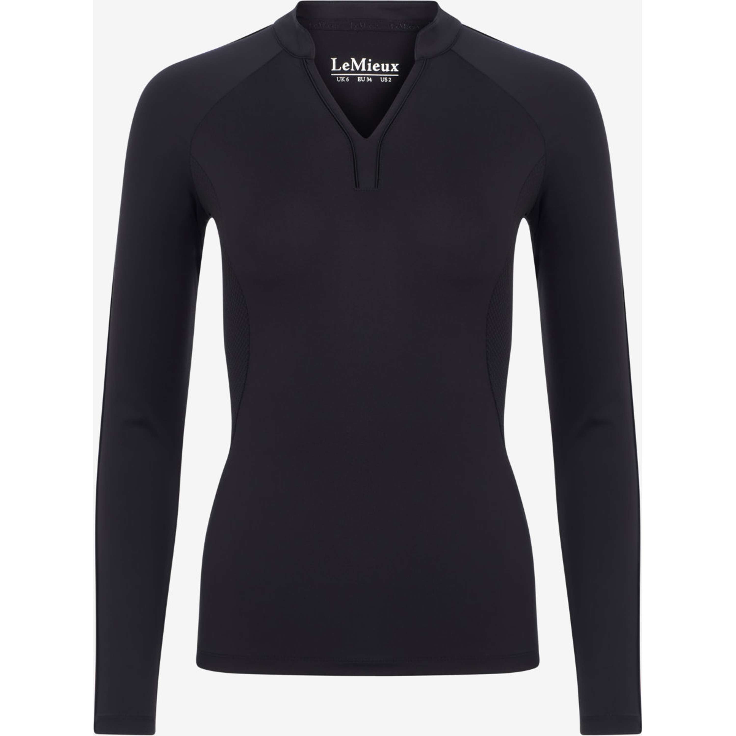 LeMieux Baselayer Lisa Mangas Largas Negro
