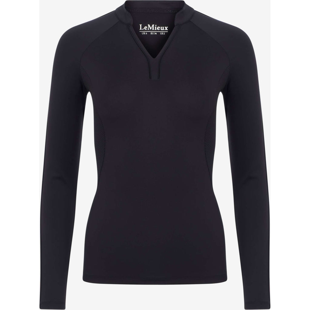 LeMieux Baselayer Lisa Mangas Largas Negro