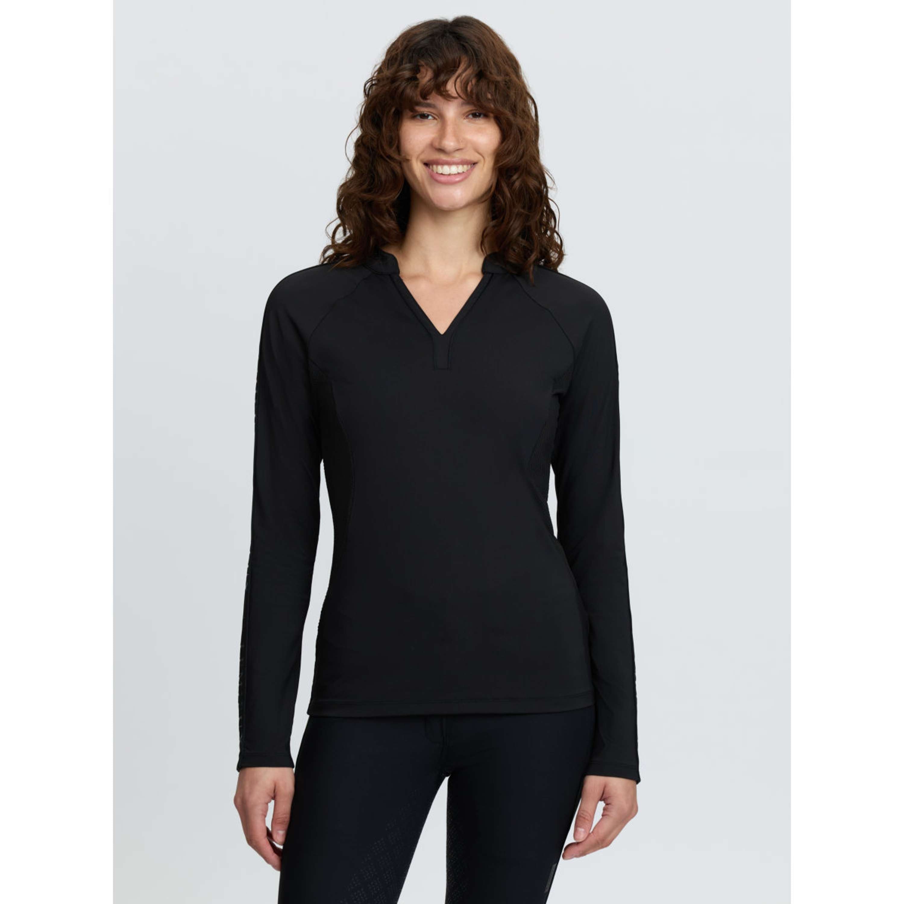 LeMieux Baselayer Lisa Mangas Largas Negro