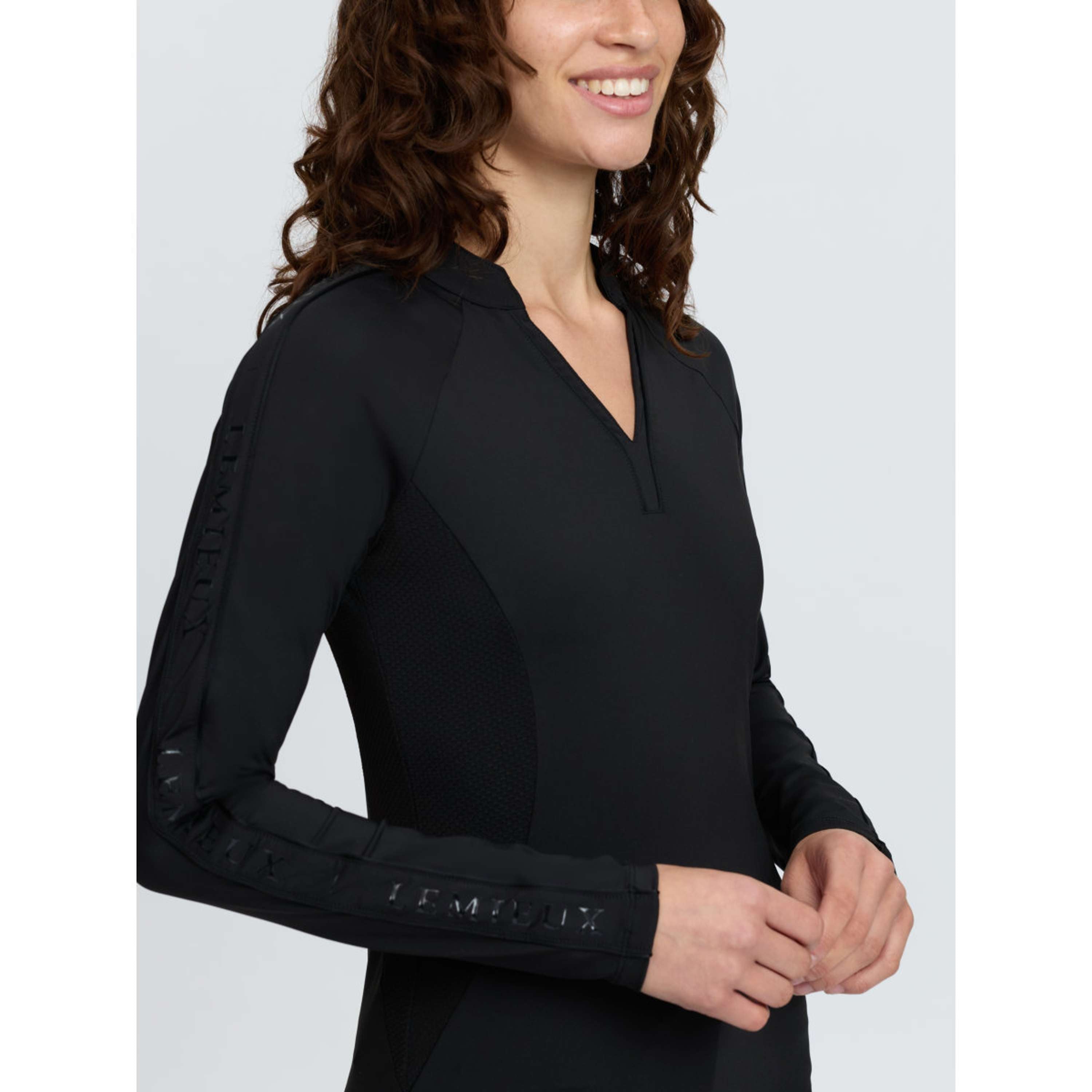 LeMieux Baselayer Lisa Mangas Largas Negro