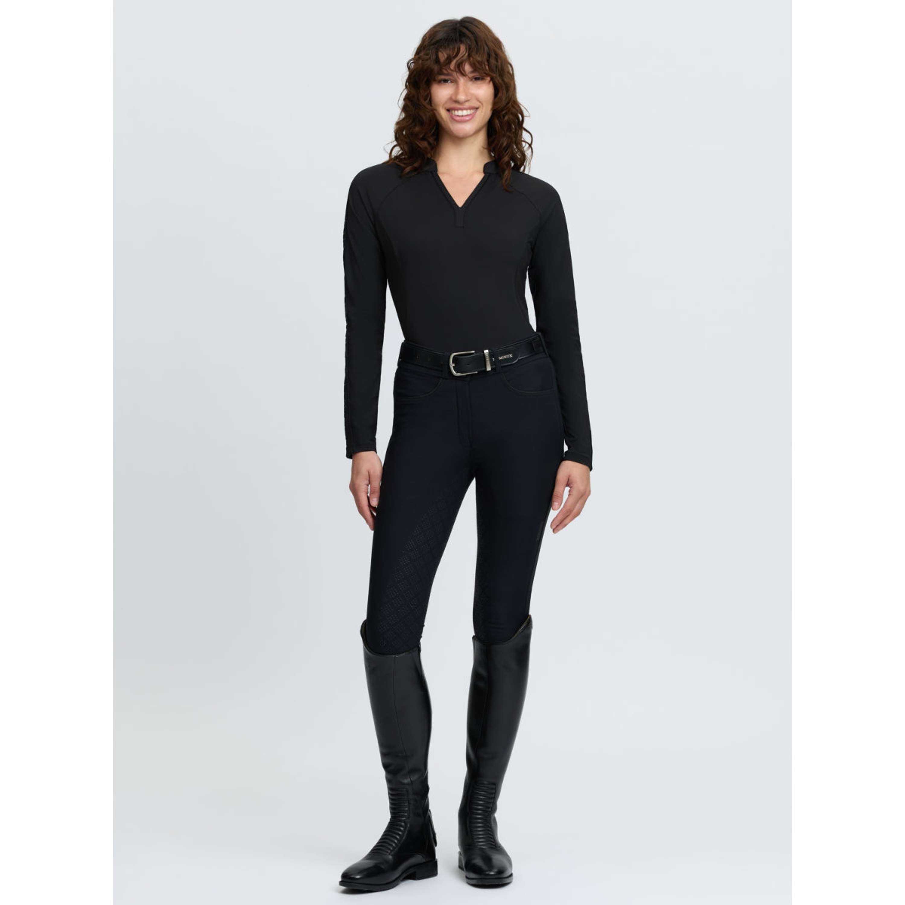 LeMieux Baselayer Lisa Mangas Largas Negro