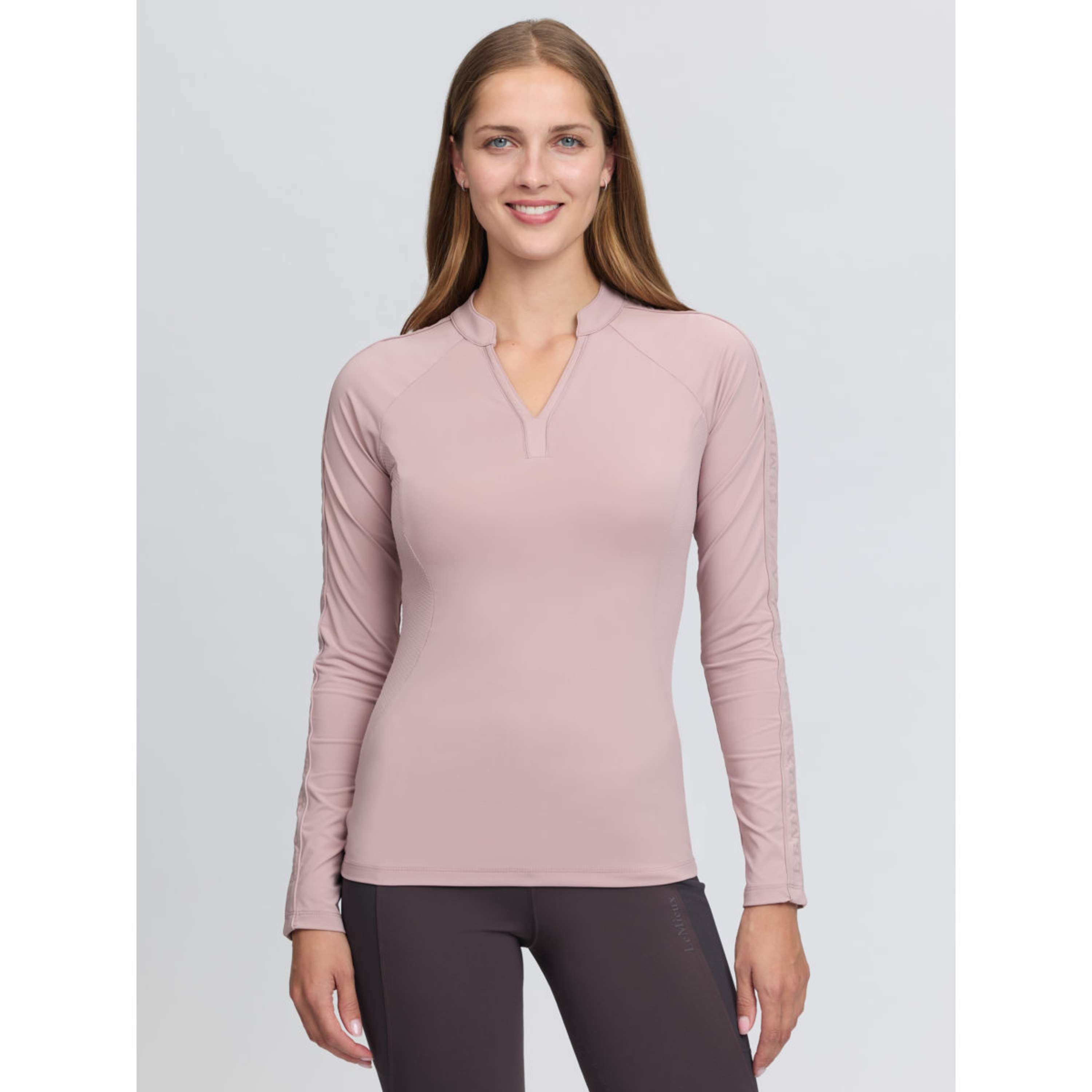 LeMieux Baselayer Lisa Mangas Largas Wild Rose