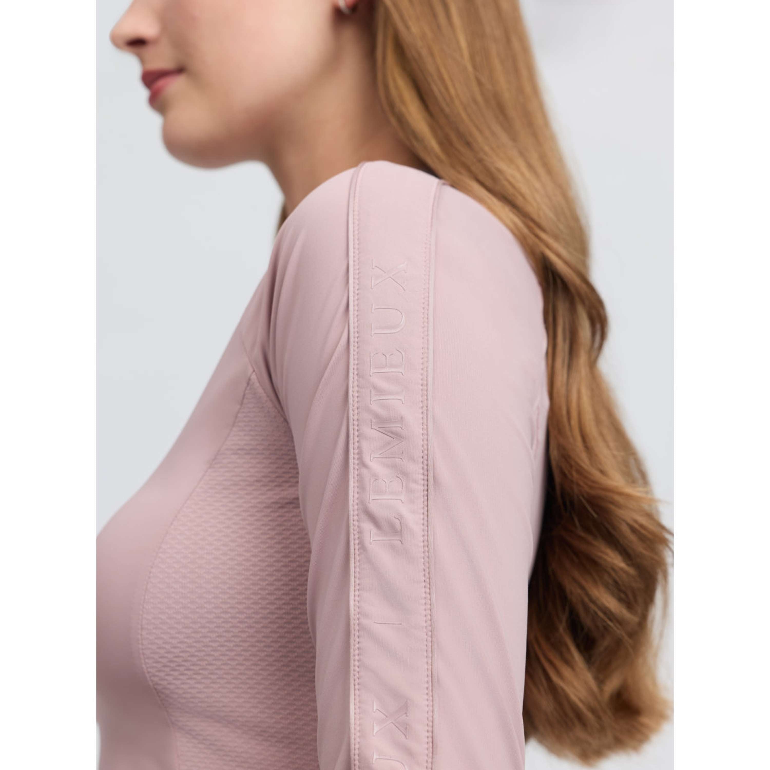 LeMieux Baselayer Lisa Mangas Largas Wild Rose