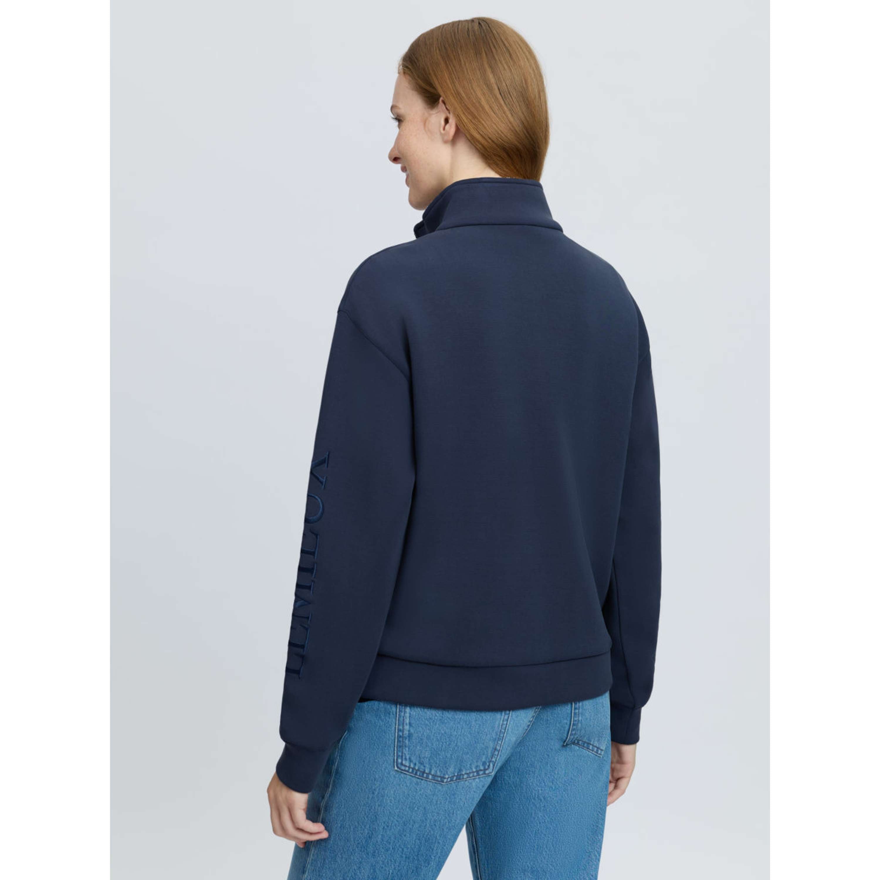 LeMieux Suéter Scarlet Quarter Zip Navy