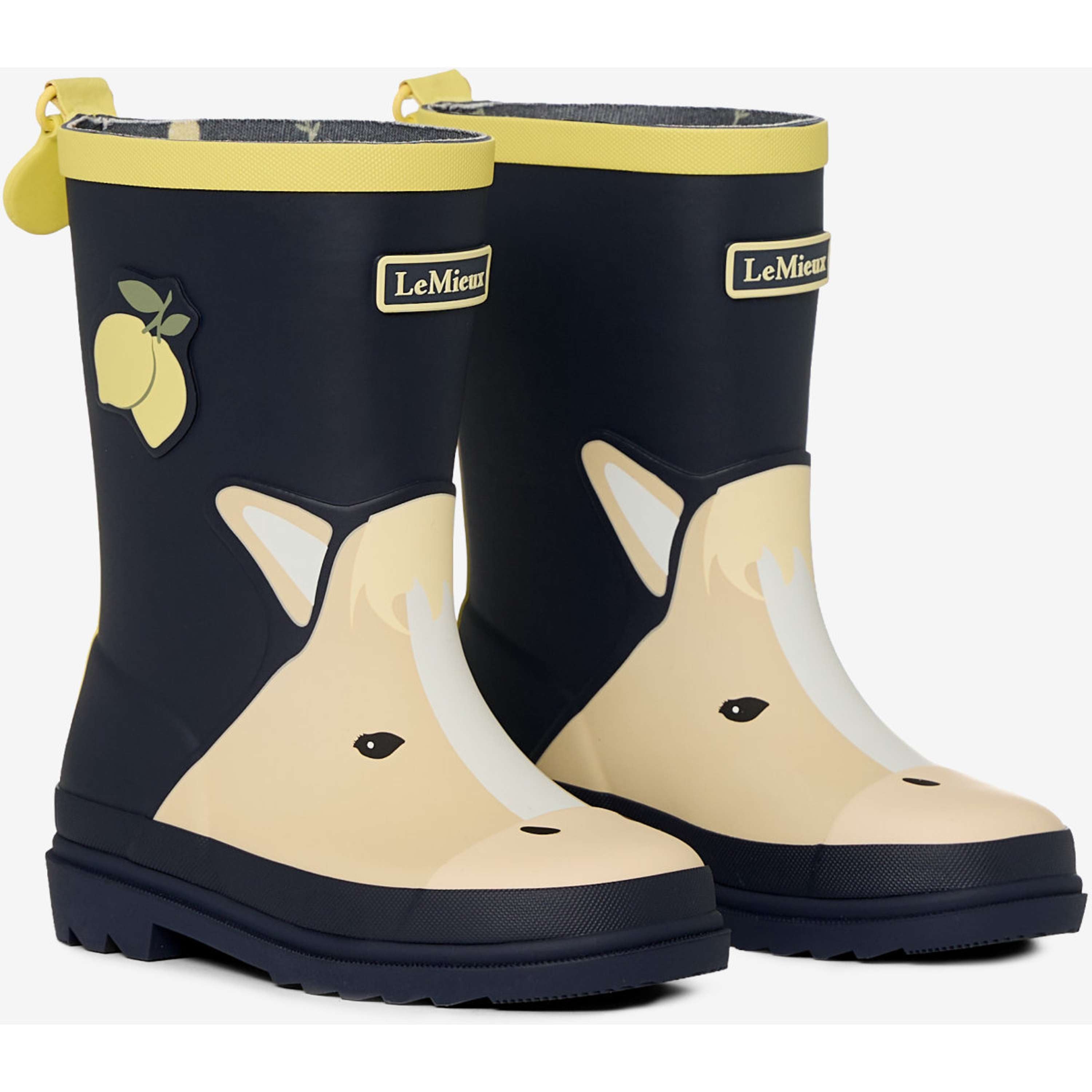 LeMieux Botas de lluvia Splash Welly Kids Lemon
