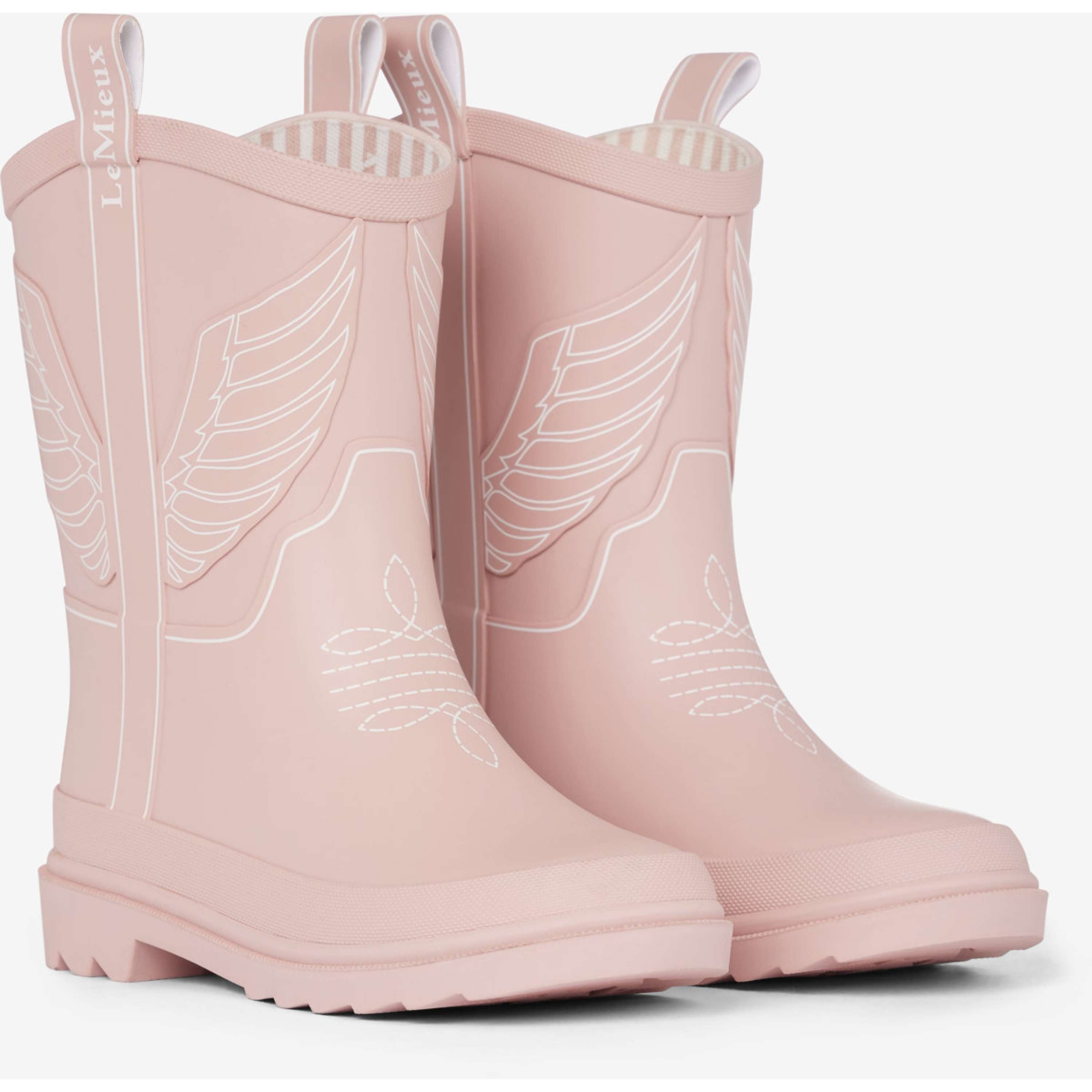LeMieux Botas de lluvia Splash Welly Kids Pink