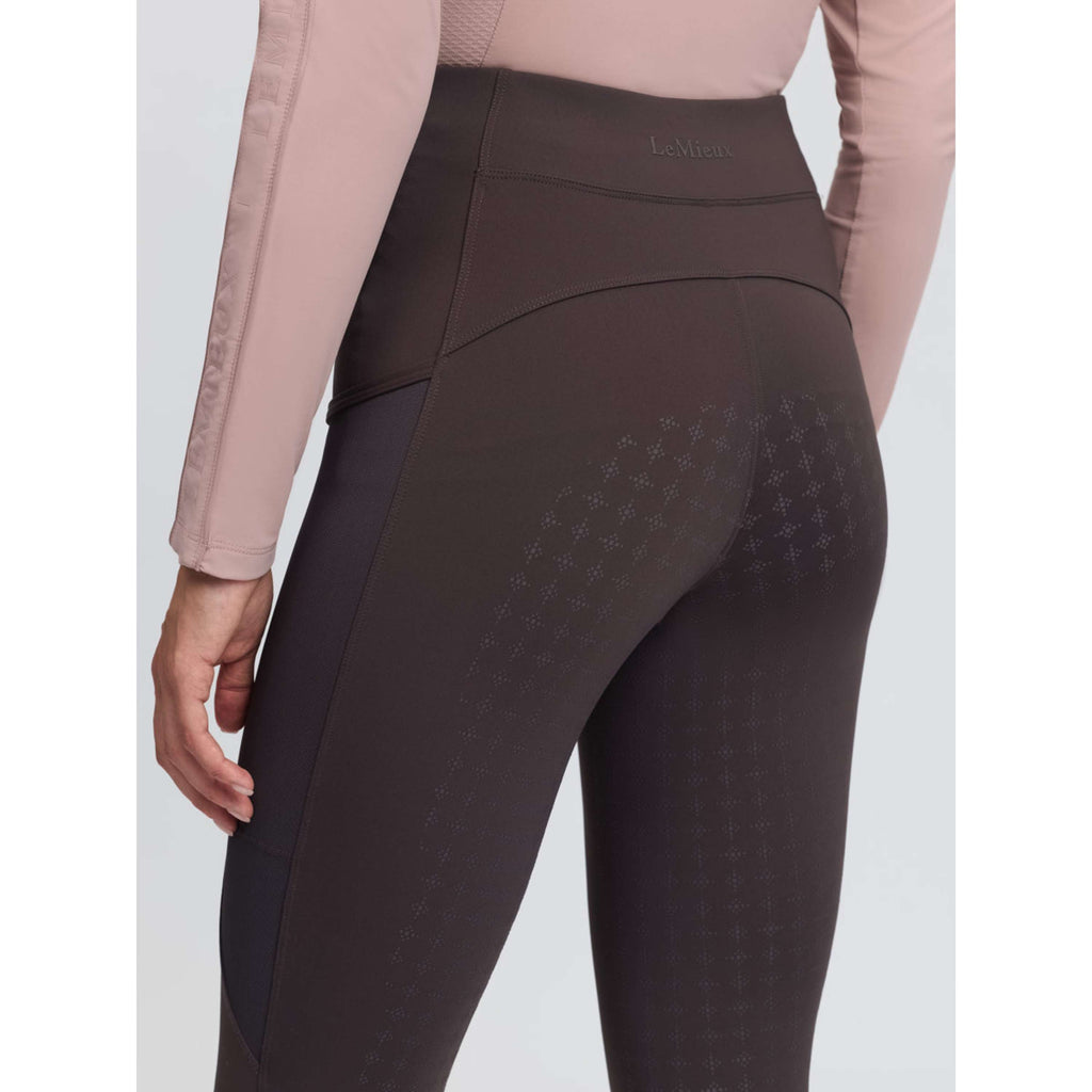 LeMieux Legging de Equitación Naomi Full Grip Cocoa