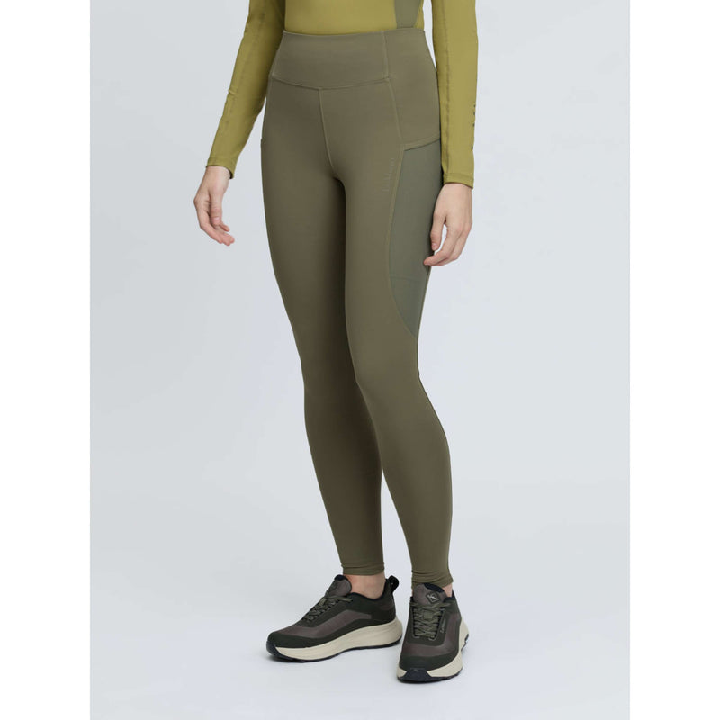 LeMieux Legging de Equitación Naomi Full Grip Willow Green