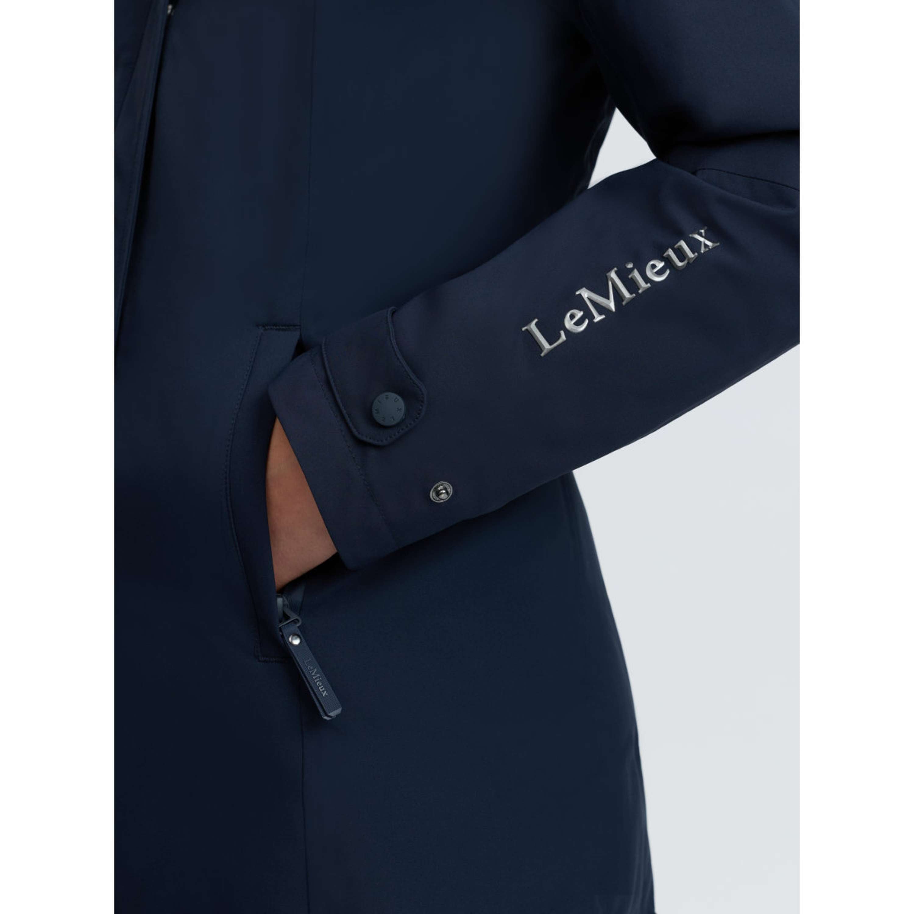 LeMieux Abrigo Largo Erin Waterproof Padded Navy