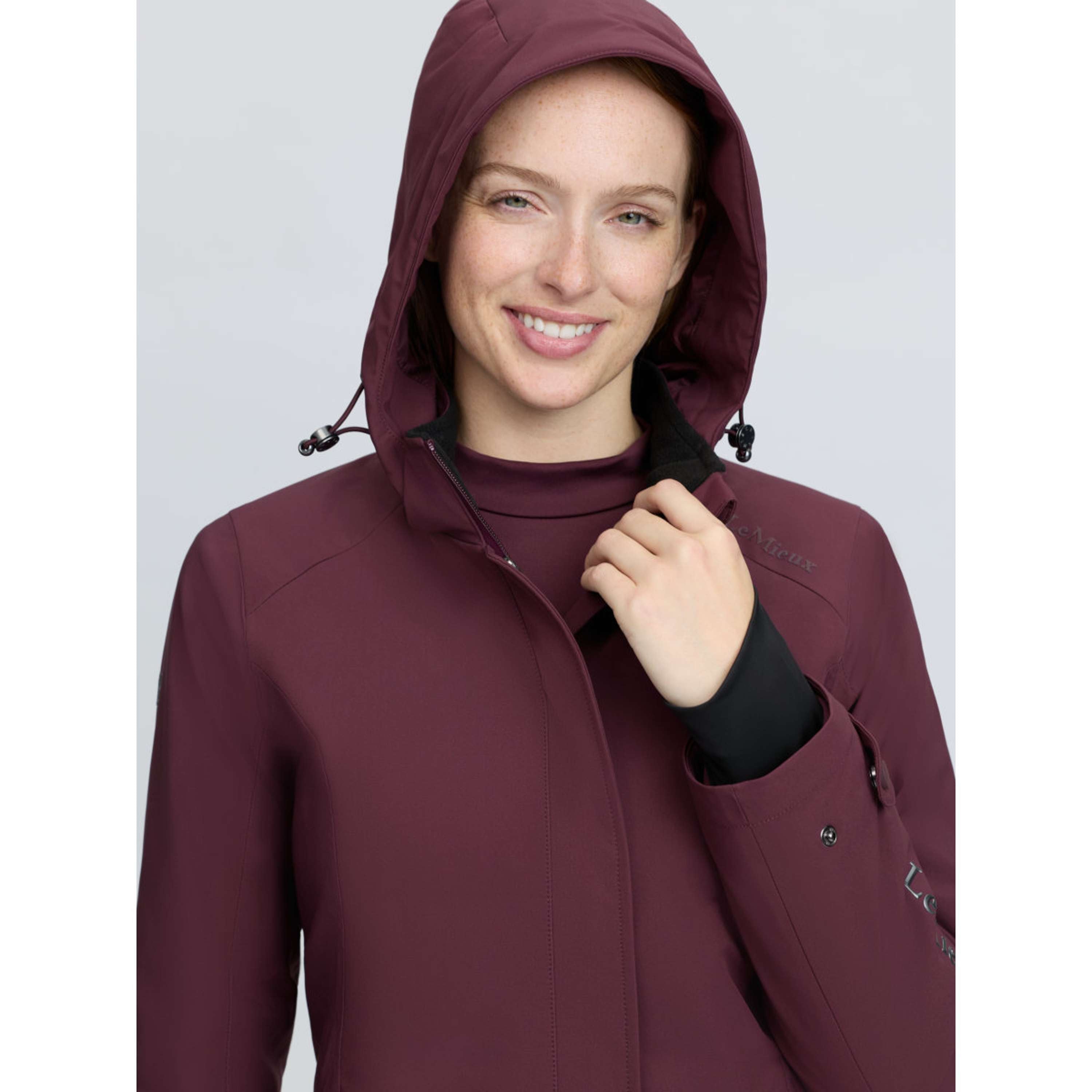 LeMieux Abrigo Largo Erin Waterproof Padded Bramble