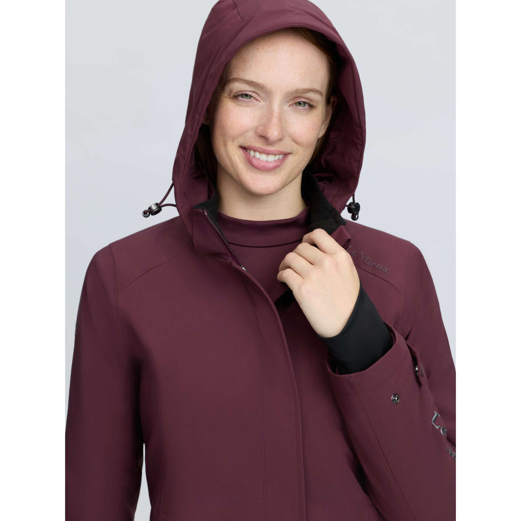 LeMieux Abrigo Largo Erin Waterproof Padded Bramble