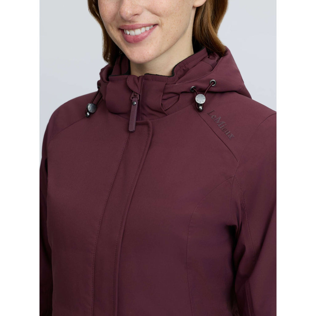 LeMieux Abrigo Largo Erin Waterproof Padded Bramble