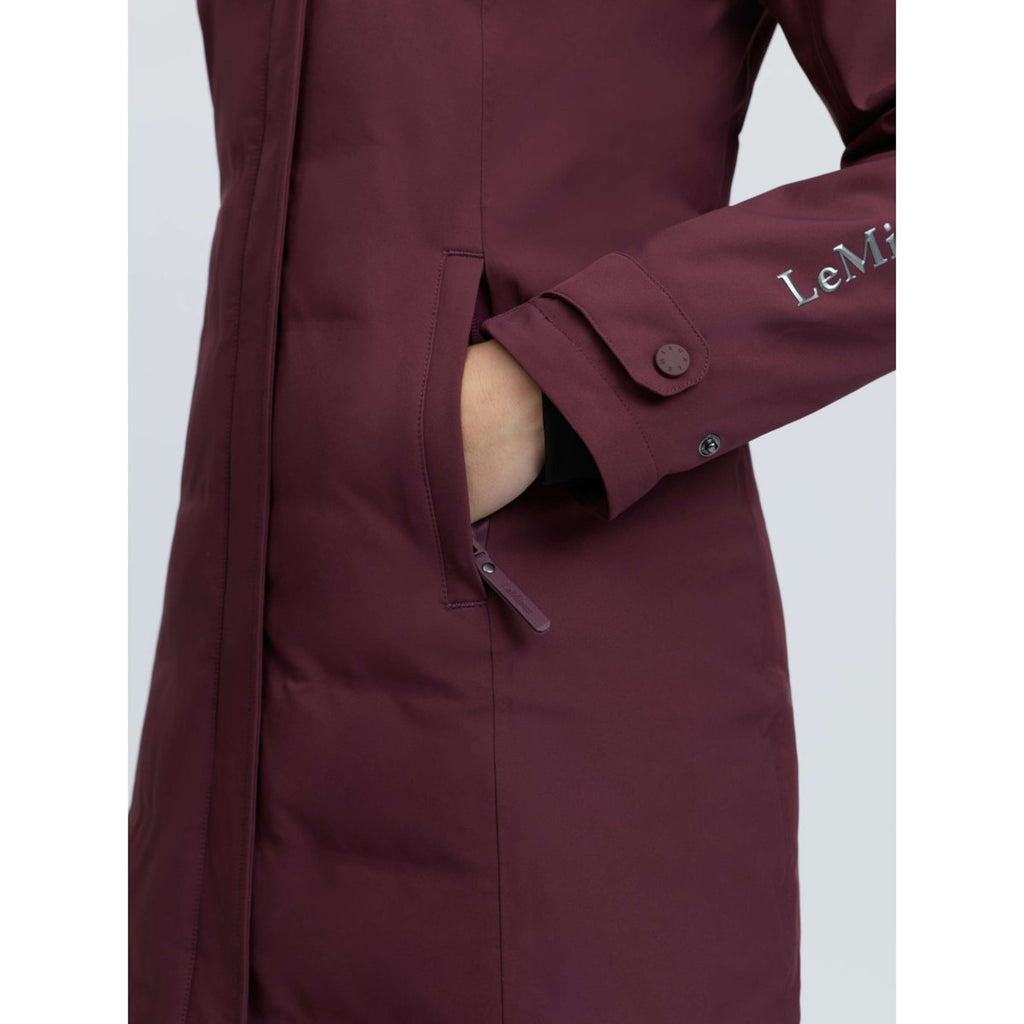 LeMieux Abrigo Largo Erin Waterproof Padded Bramble
