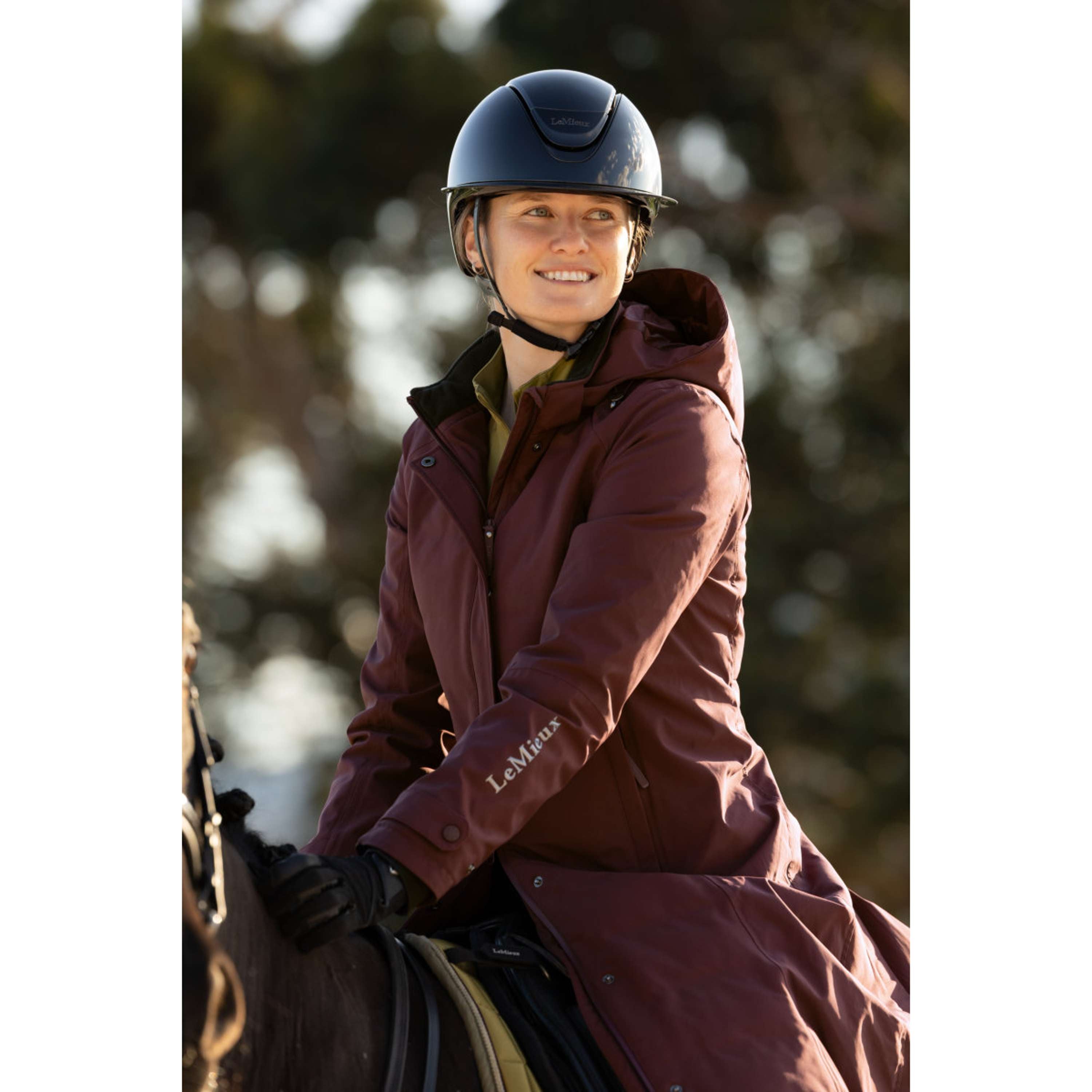 LeMieux Abrigo Largo Erin Waterproof Padded Bramble