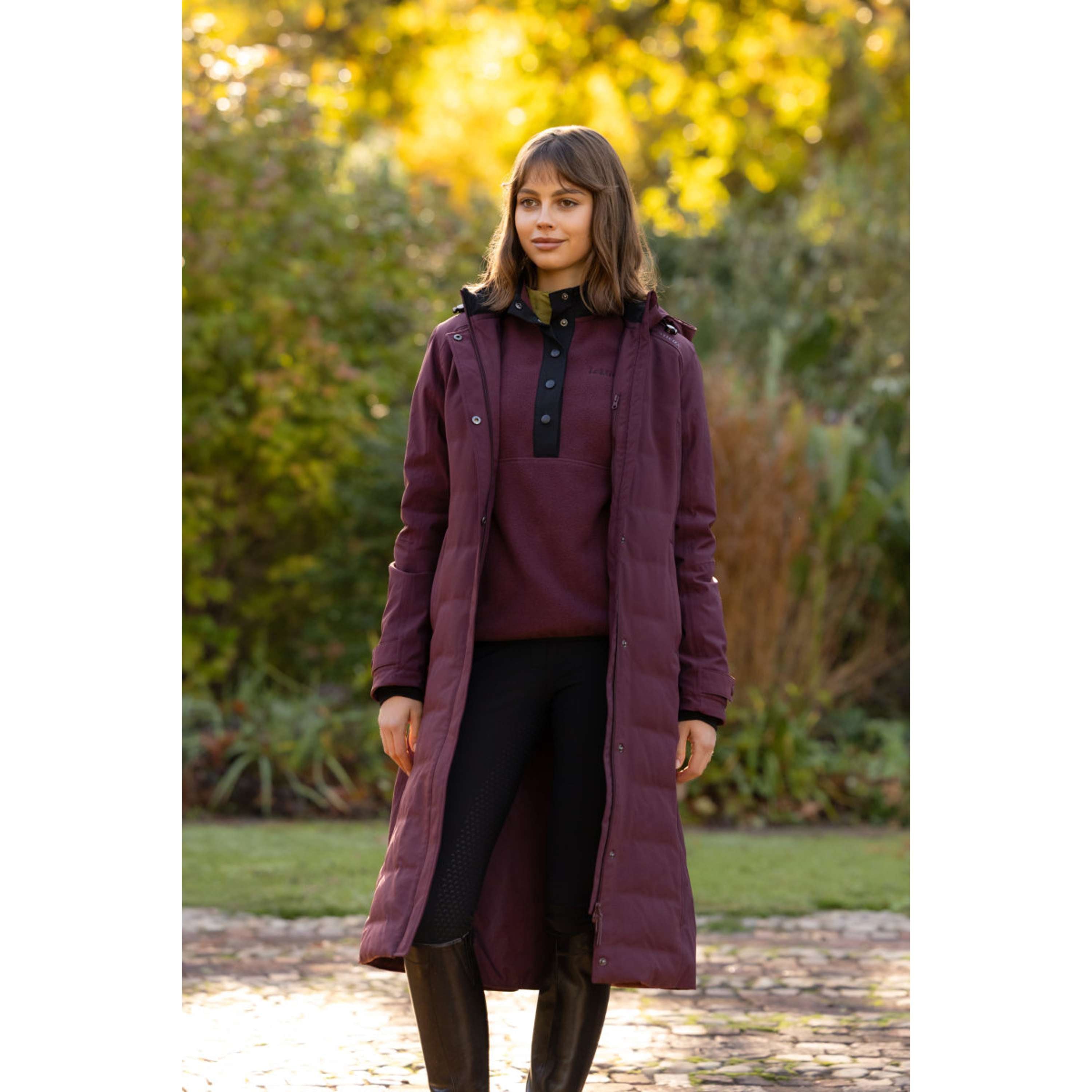 LeMieux Abrigo Largo Erin Waterproof Padded Bramble