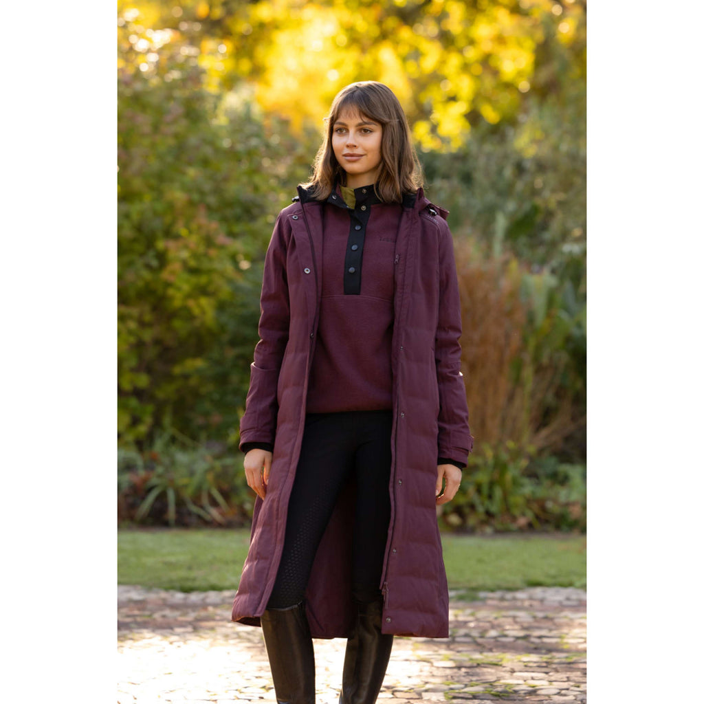 LeMieux Abrigo Largo Erin Waterproof Padded Bramble