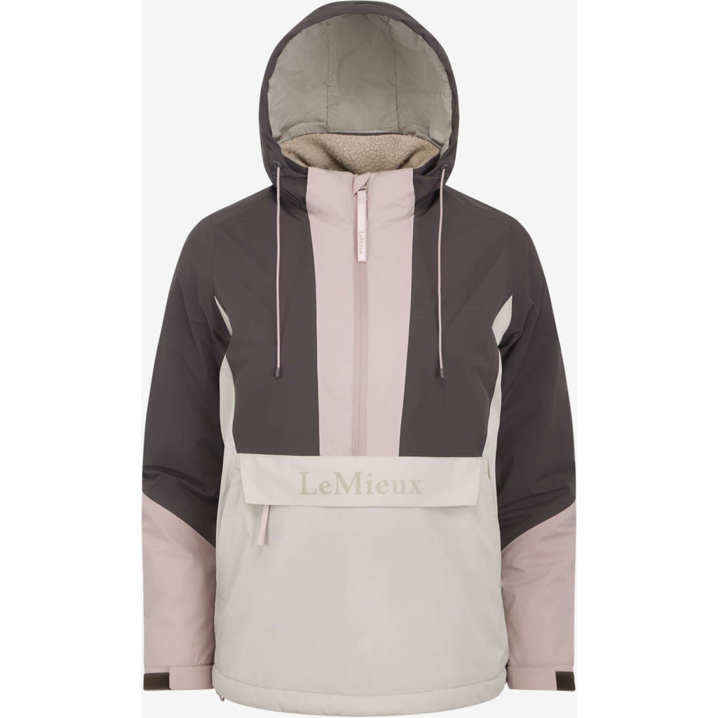 LeMieux Chaqueta Phoebe Half Zip Waterproof Anorak Wild Rose