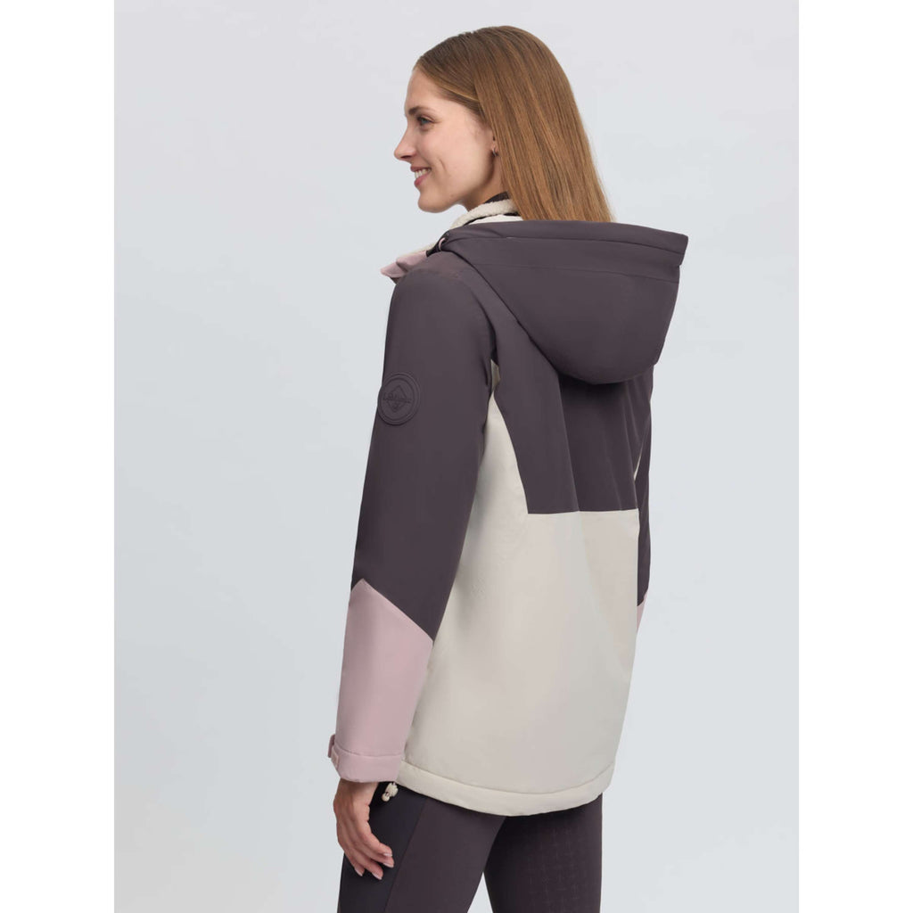 LeMieux Chaqueta Phoebe Half Zip Waterproof Anorak Wild Rose
