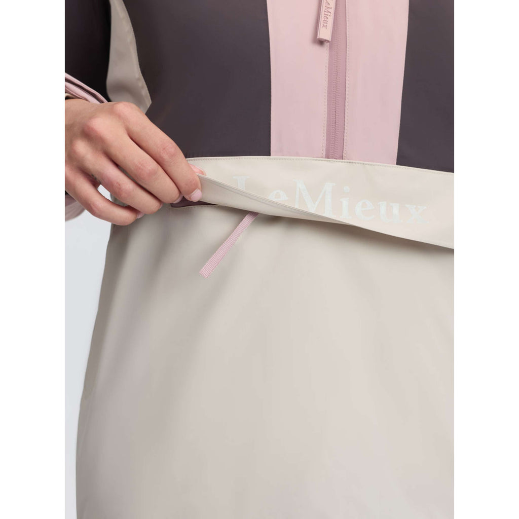 LeMieux Chaqueta Phoebe Half Zip Waterproof Anorak Wild Rose
