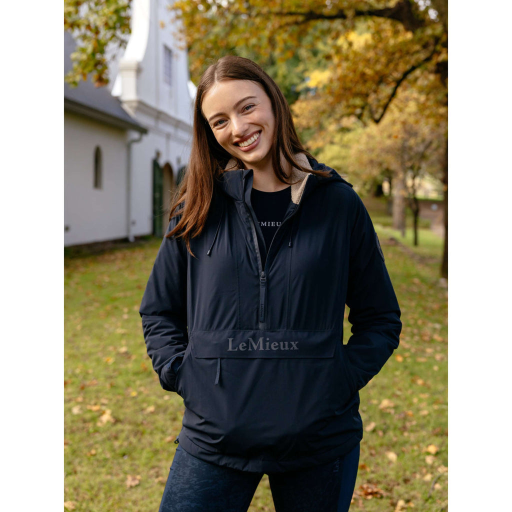 LeMieux Chaqueta Phoebe Half Zip Waterproof Anorak Navy
