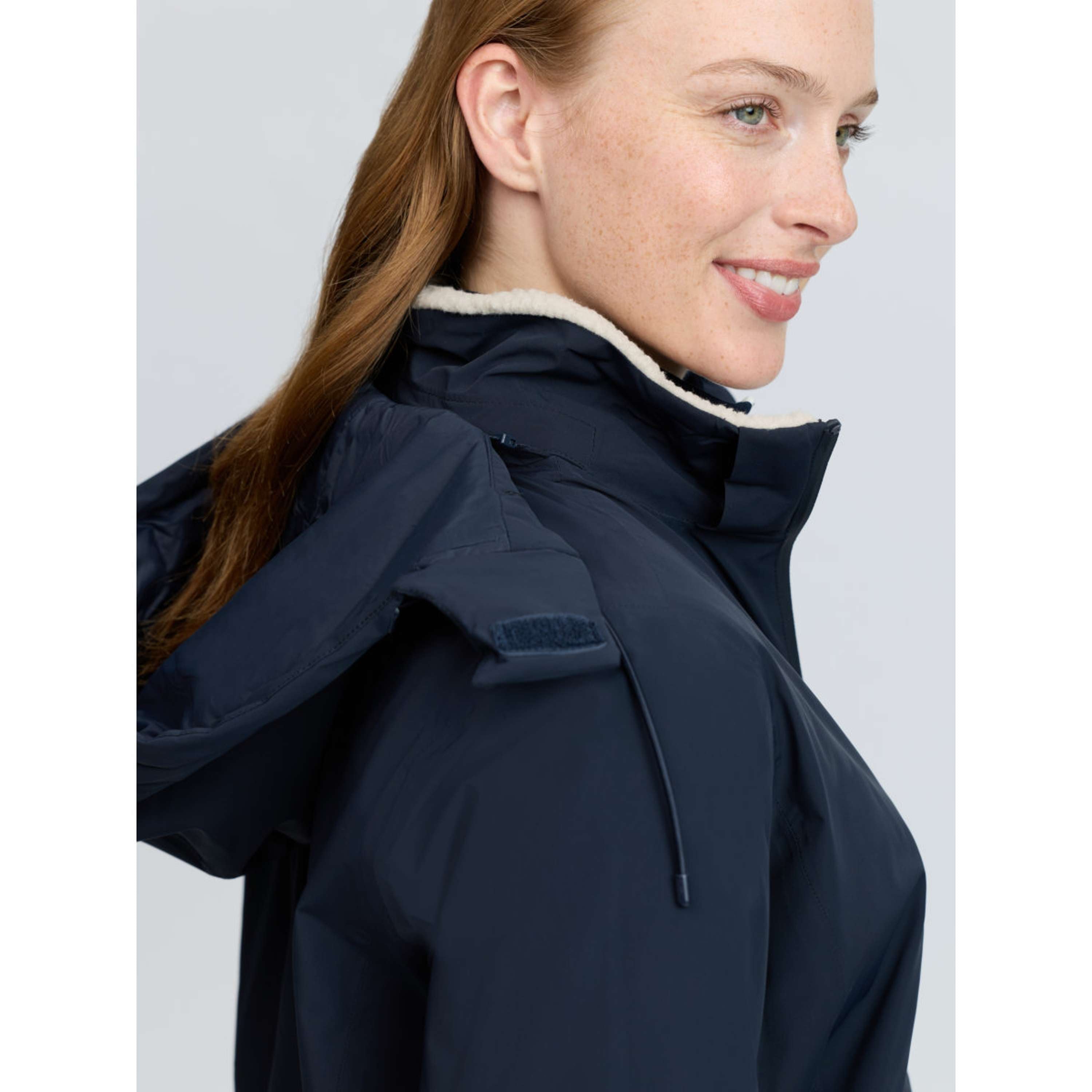 LeMieux Chaqueta Phoebe Half Zip Waterproof Anorak Navy
