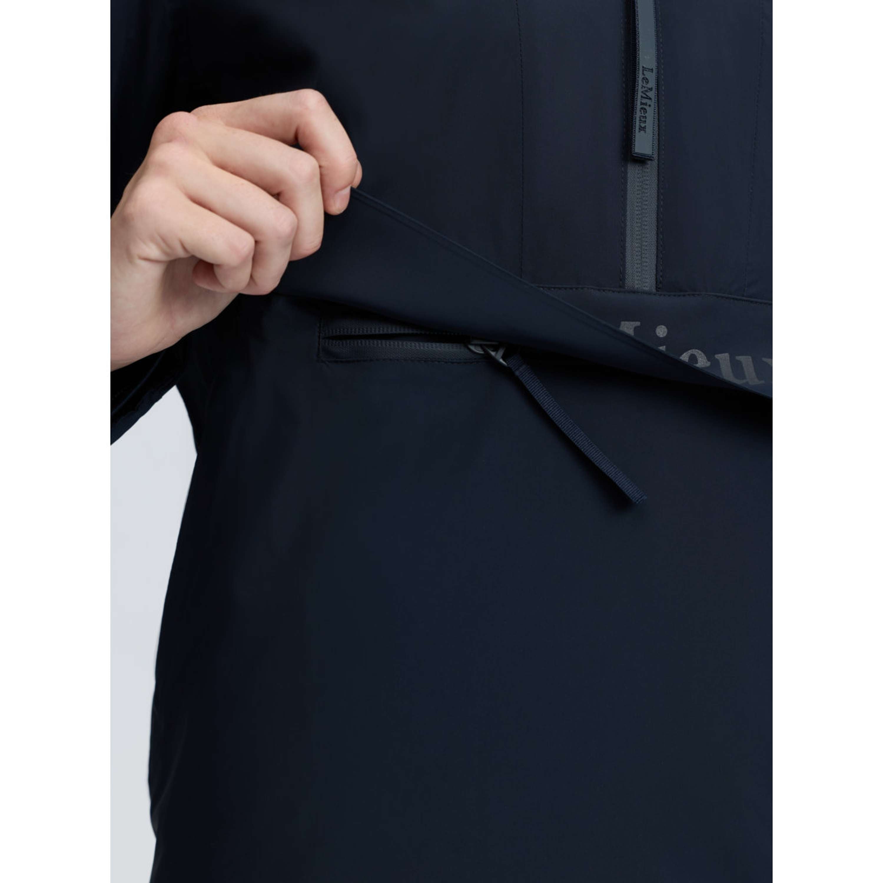 LeMieux Chaqueta Phoebe Half Zip Waterproof Anorak Navy