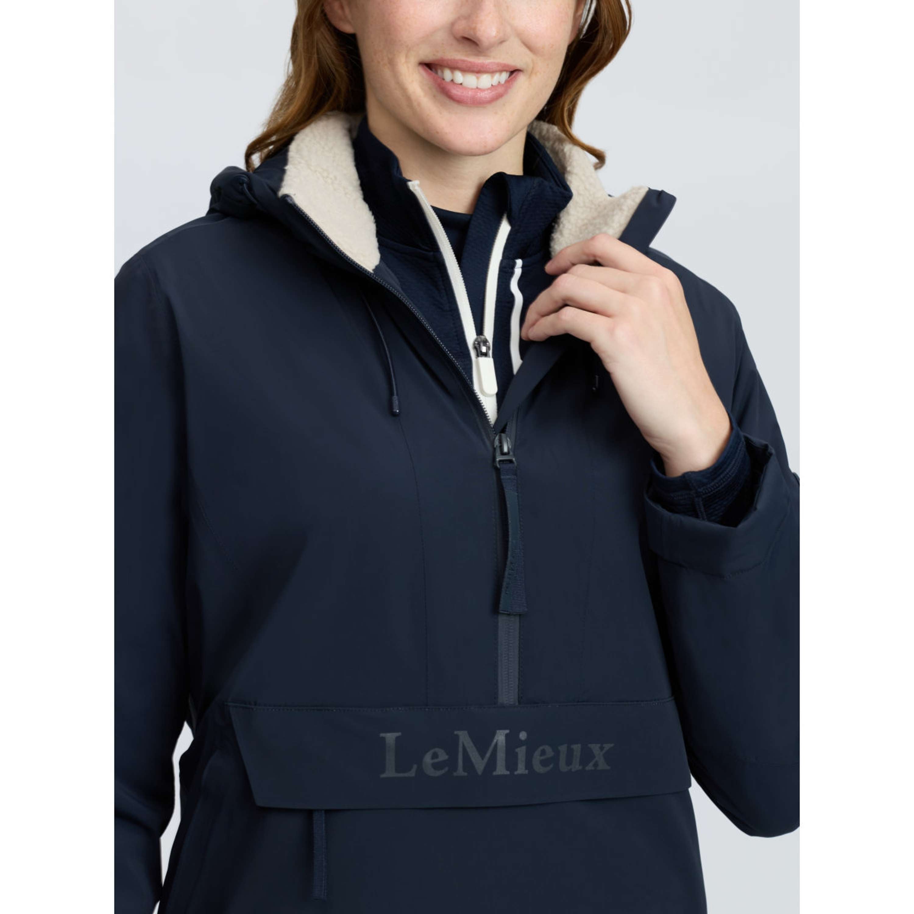 LeMieux Chaqueta Phoebe Half Zip Waterproof Anorak Navy