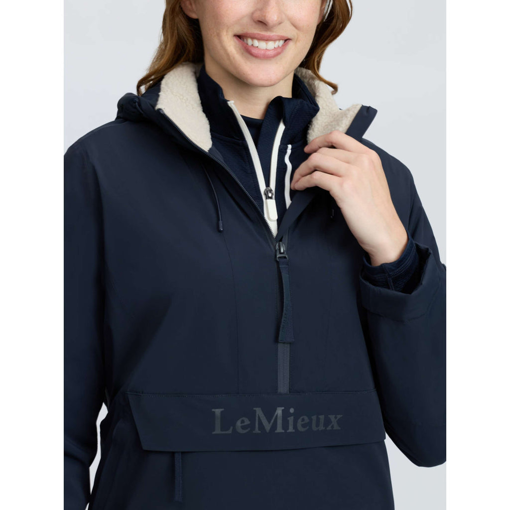 LeMieux Chaqueta Phoebe Half Zip Waterproof Anorak Navy