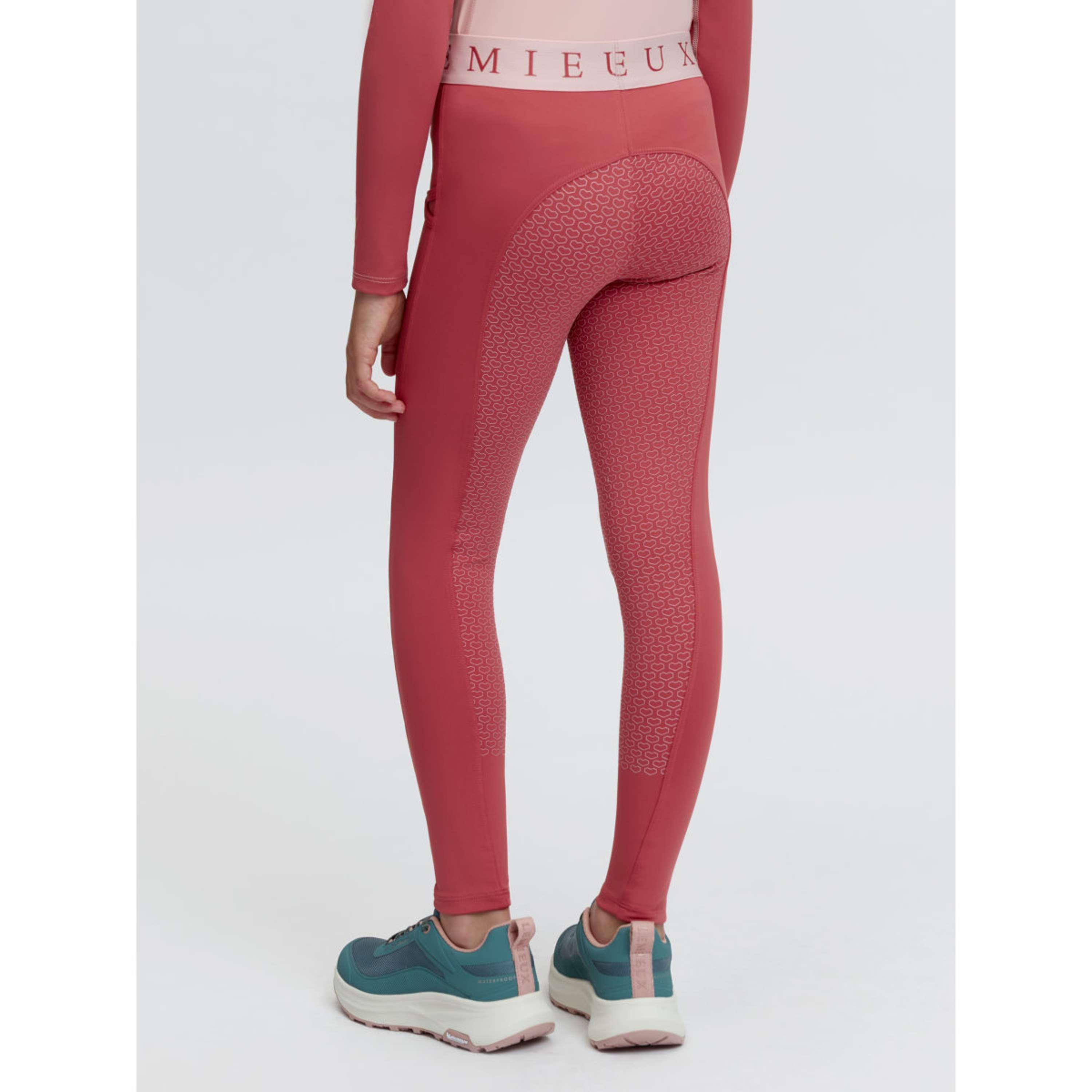 LeMieux Legging de Equitación Kids Full Grip Spiced Earth