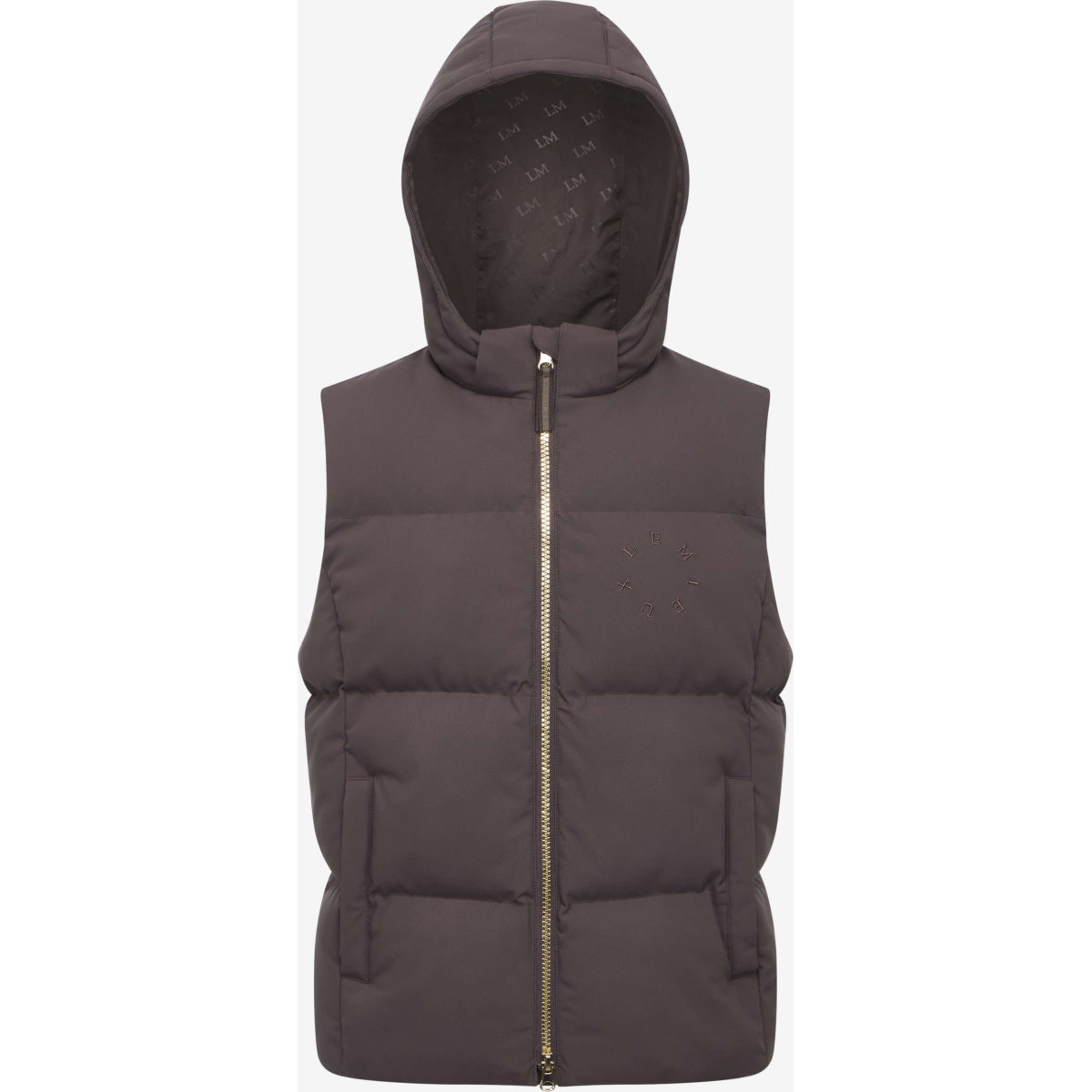 LeMieux Chaleco Joey Hooded Kids Cocoa