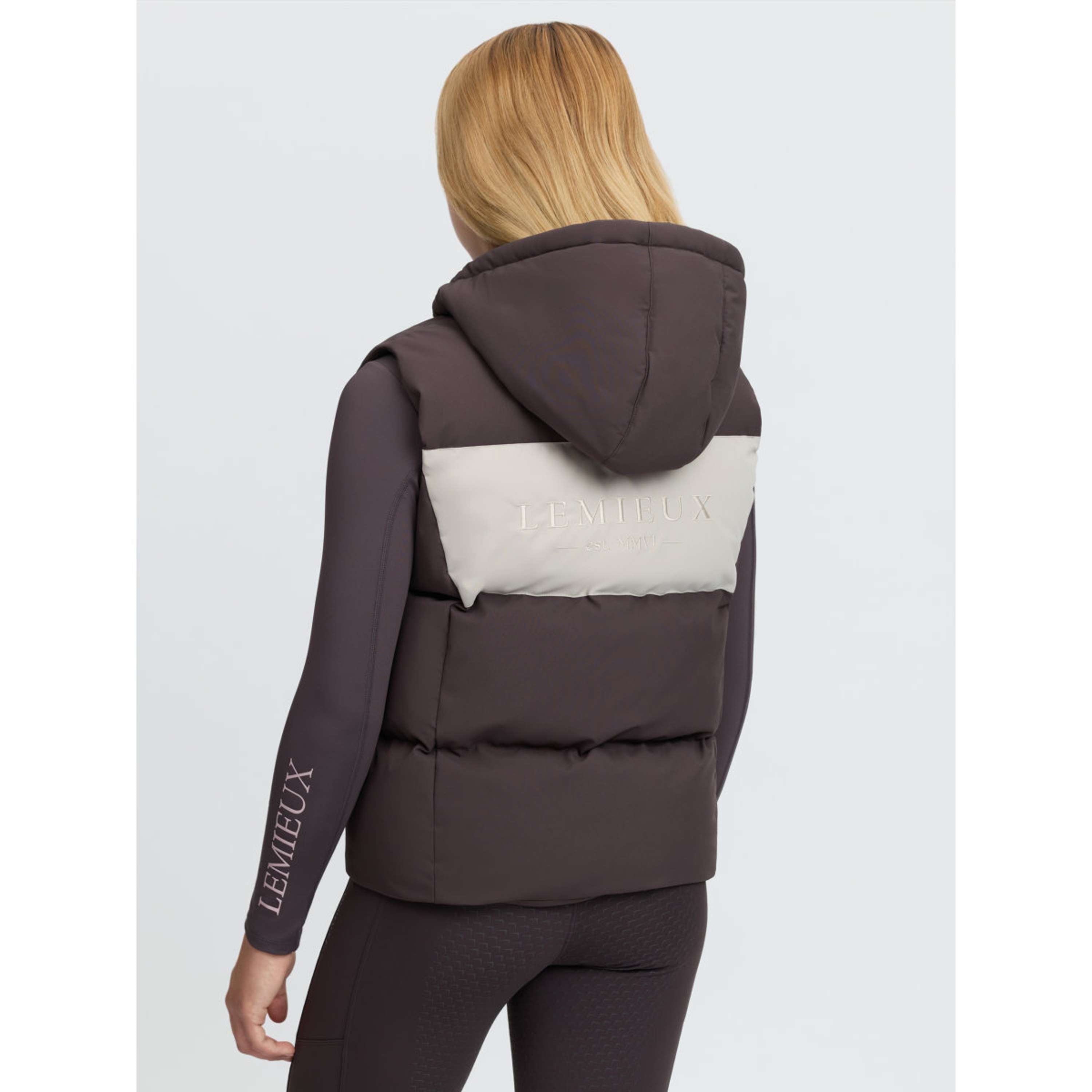 LeMieux Chaleco Joey Hooded Kids Cocoa