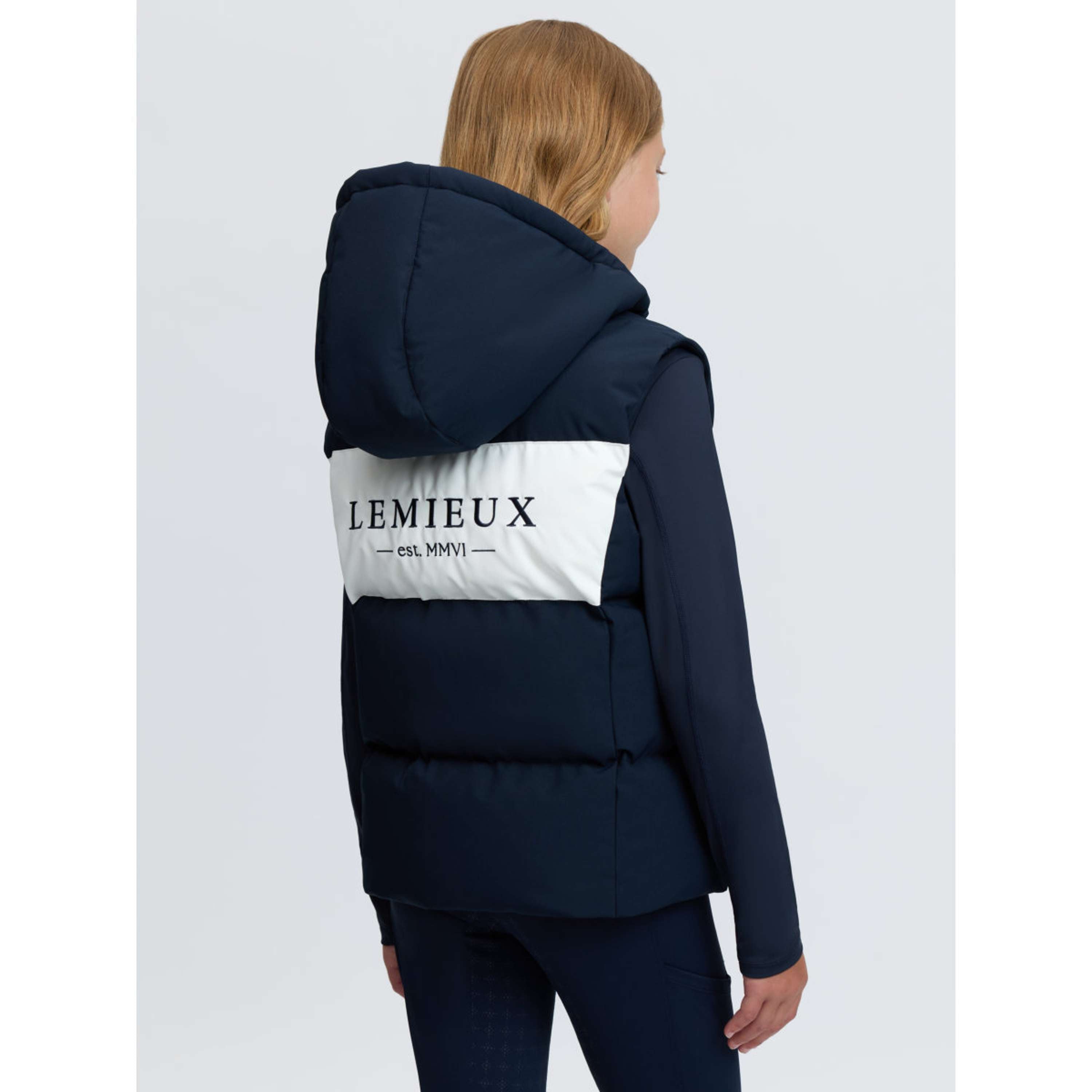 LeMieux Chaleco Joey Hooded Kids Navy