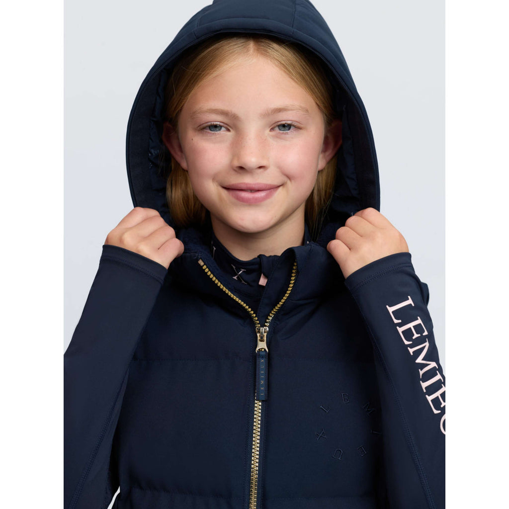 LeMieux Chaleco Joey Hooded Kids Navy