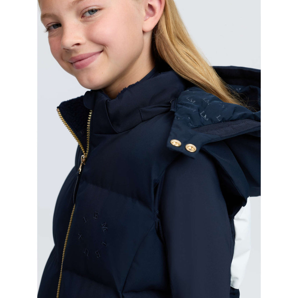 LeMieux Chaleco Joey Hooded Kids Navy