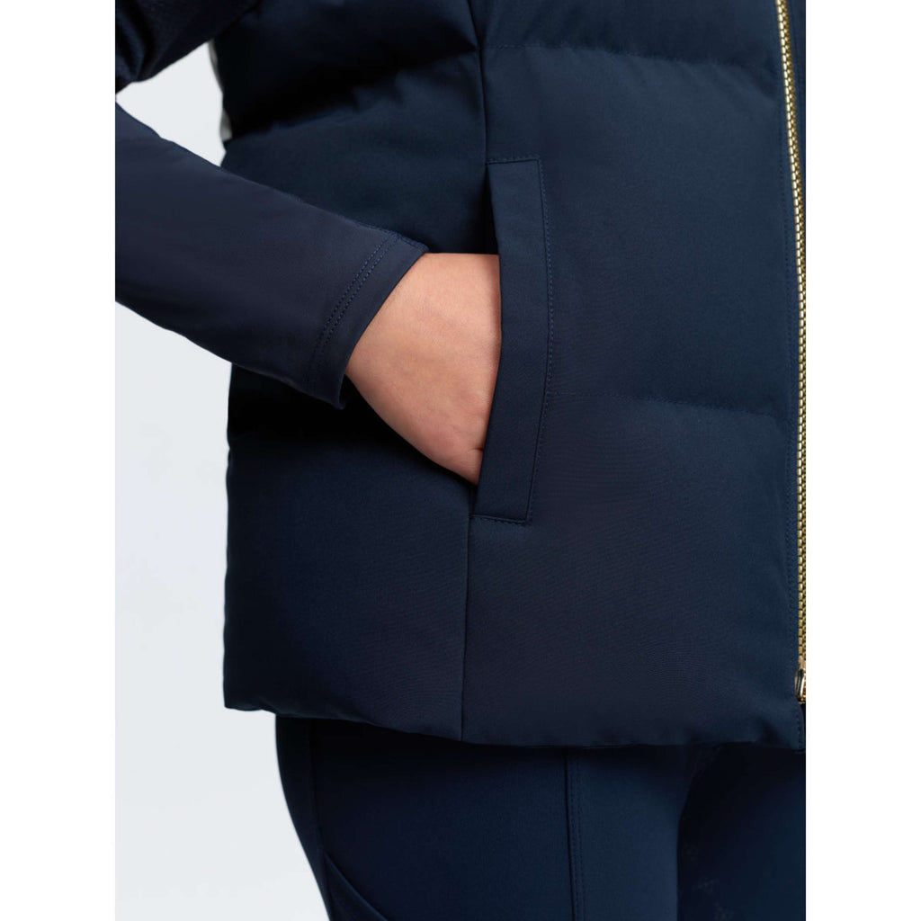 LeMieux Chaleco Joey Hooded Kids Navy