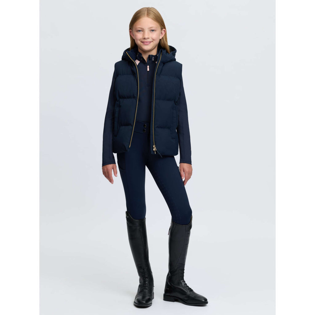 LeMieux Chaleco Joey Hooded Kids Navy