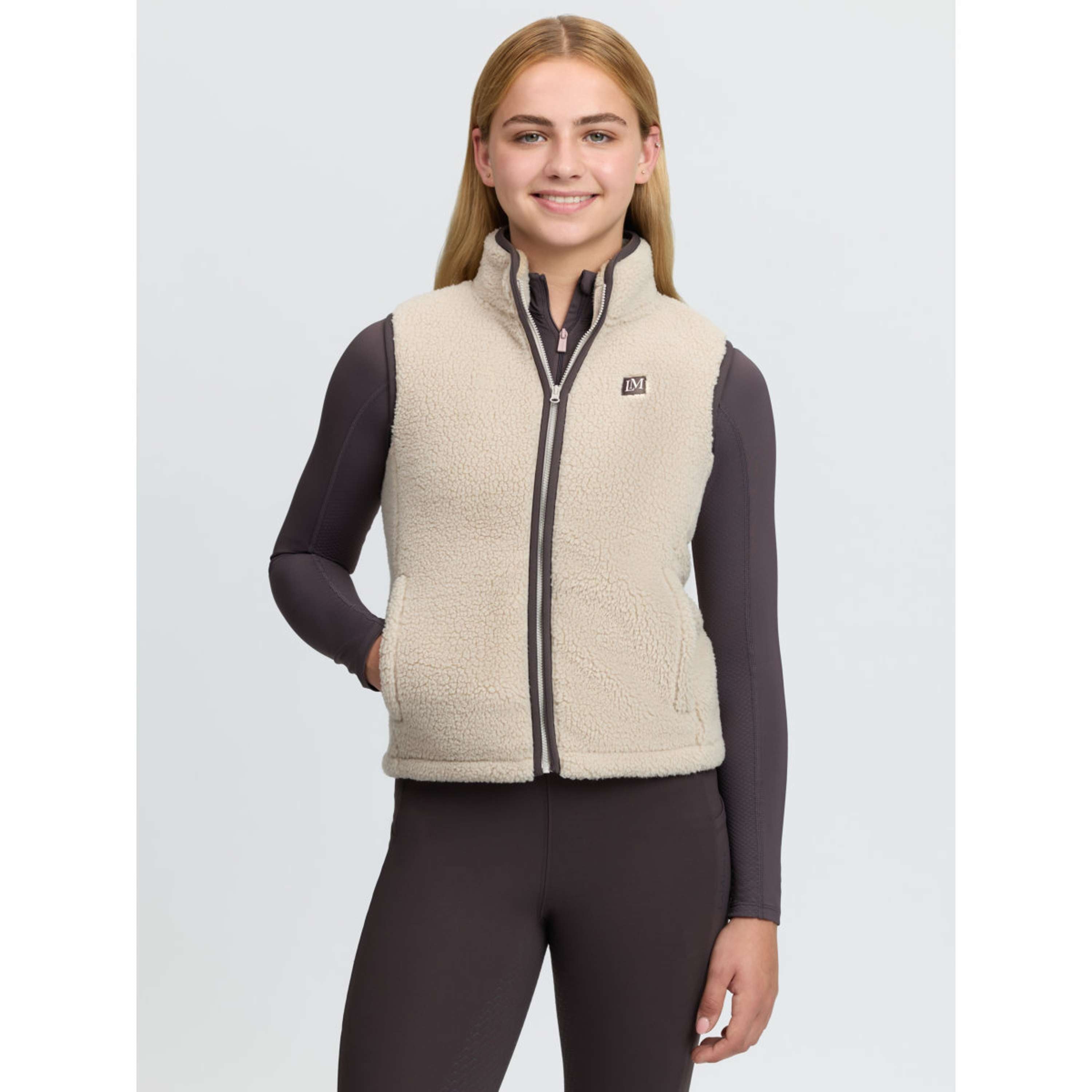 LeMieux Chaleco Trinity Teddy Kids Piedra