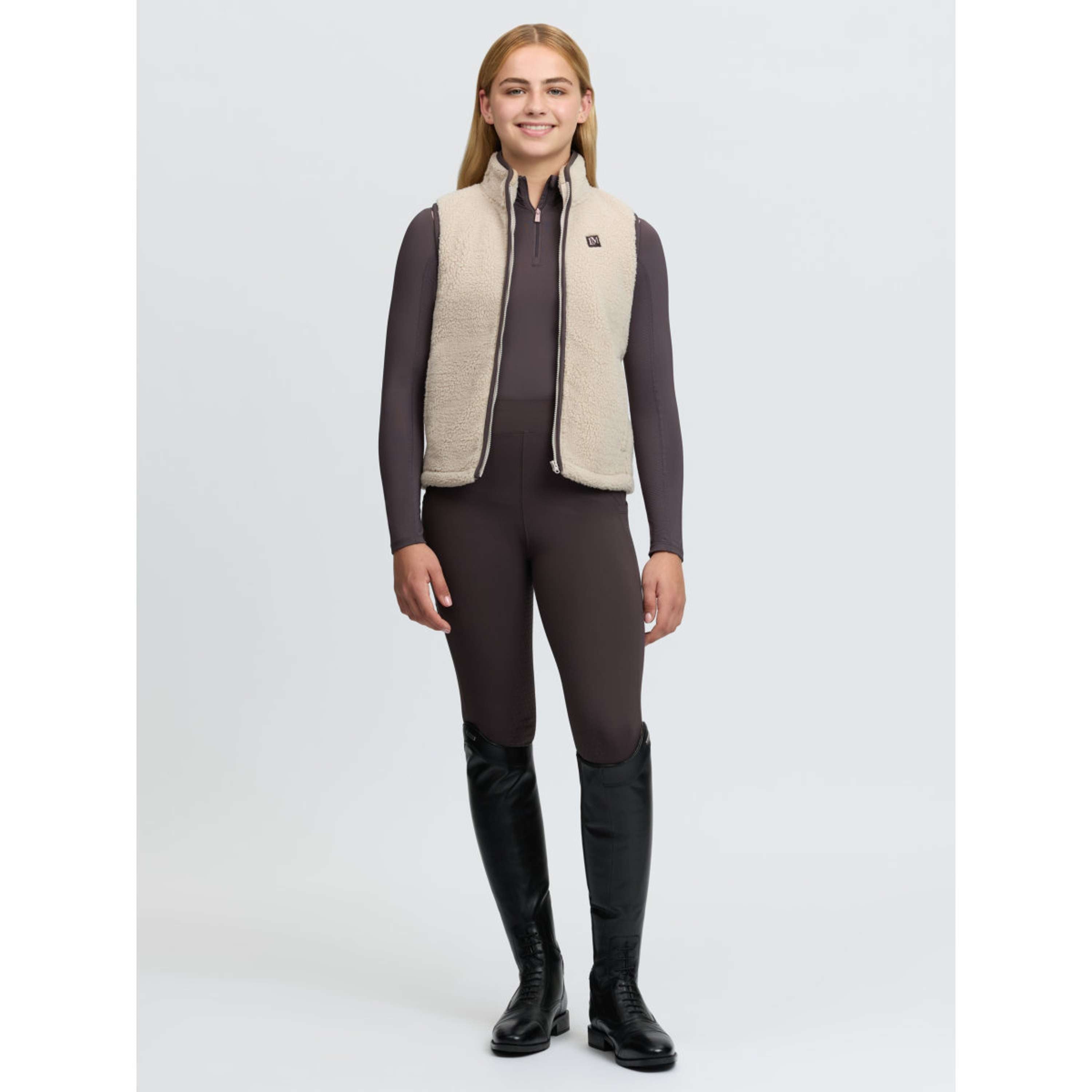 LeMieux Chaleco Trinity Teddy Kids Piedra