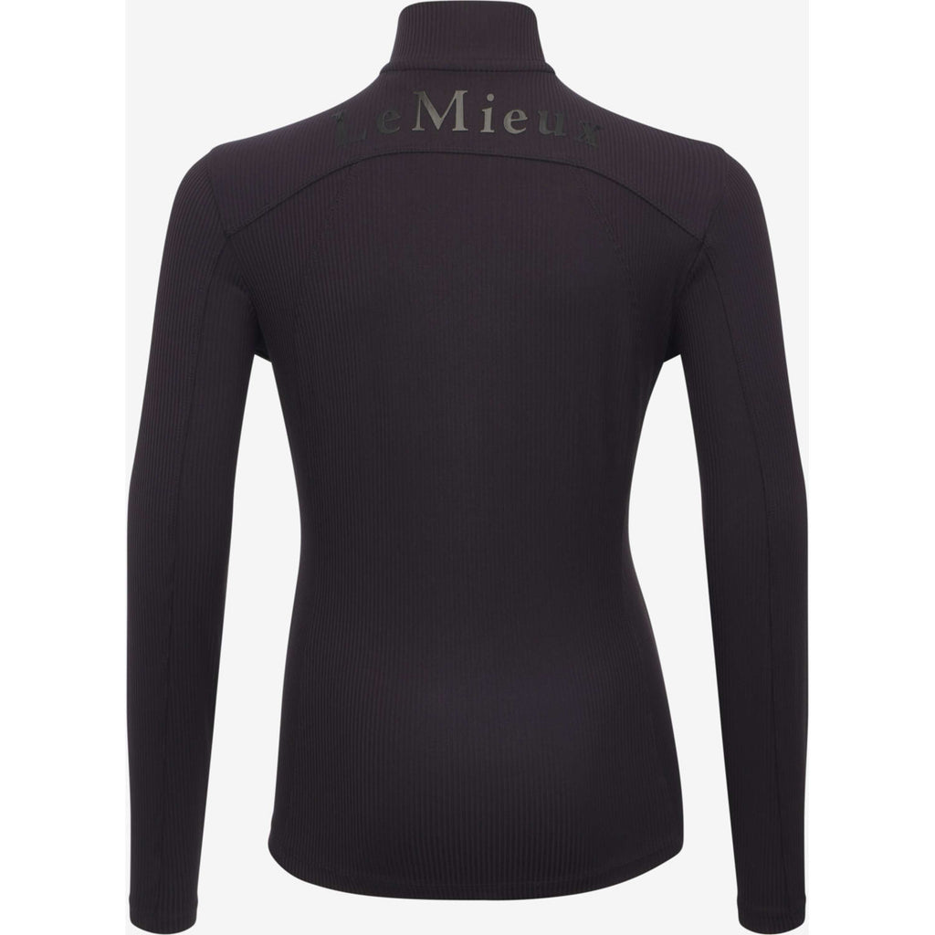 LeMieux Baselayer Raye Ribbed Kids Negro