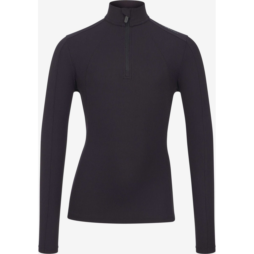 LeMieux Baselayer Raye Ribbed Kids Negro