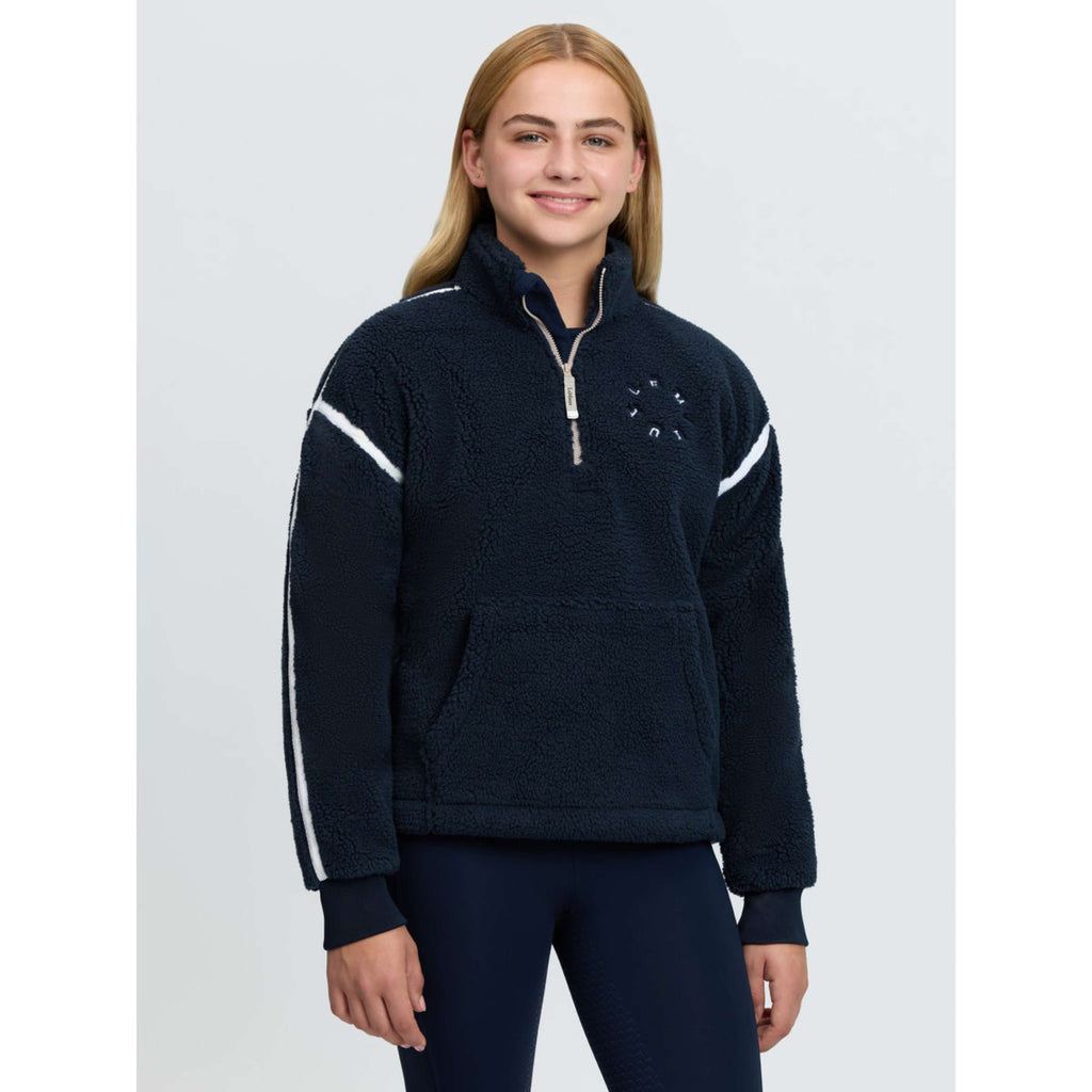 LeMieux Suéter Jody Teddy Fleece Kids Navy